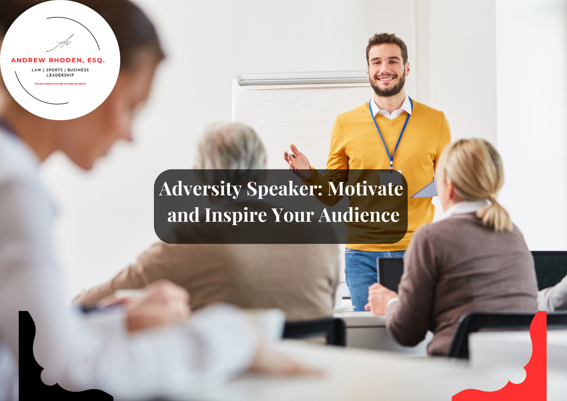 A man is giving a presentation to a group of people in a classroom.