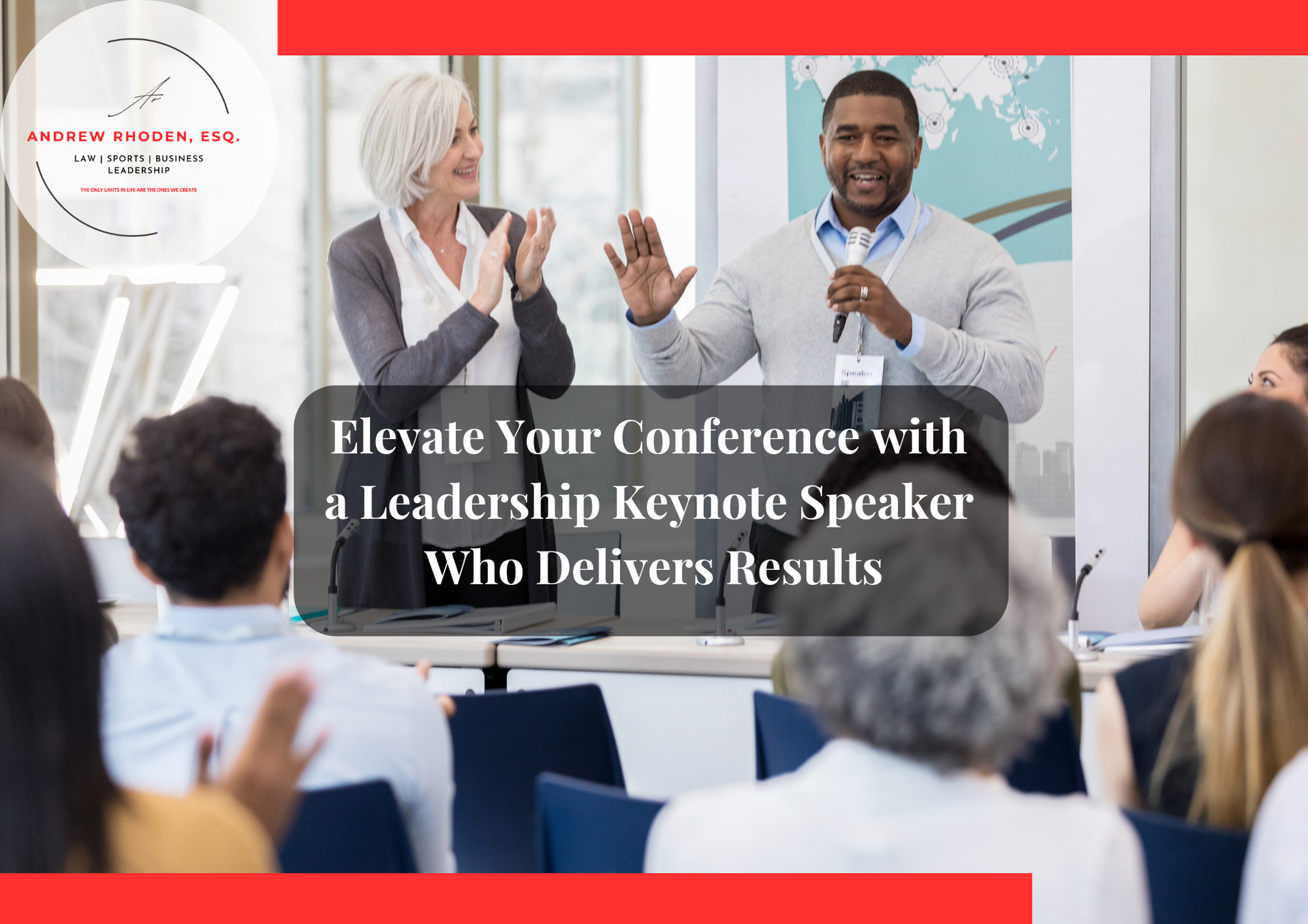 Dynamic conference keynote speaker engaging the audience.