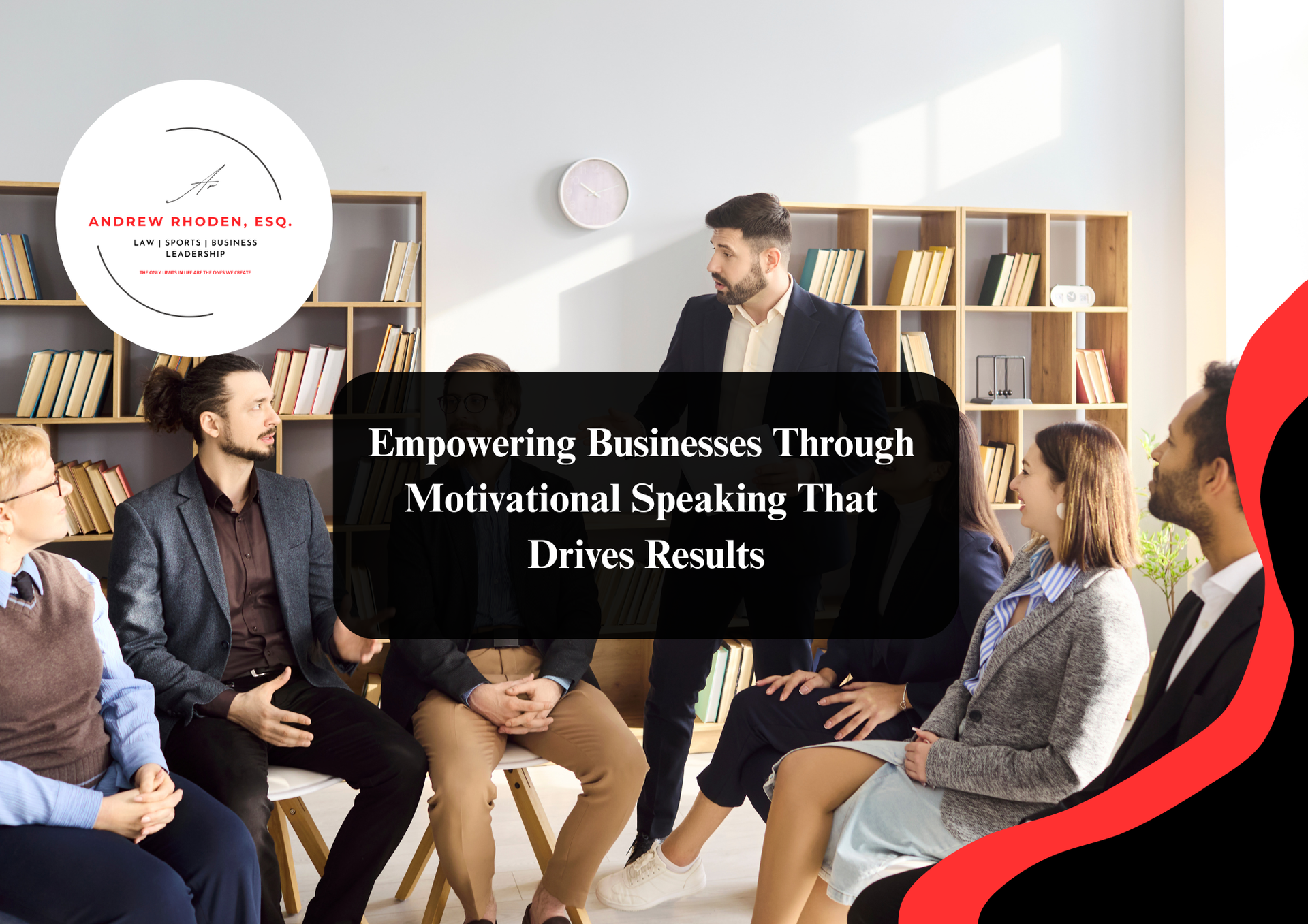 Motivational speakers inspiring an audience on stage.