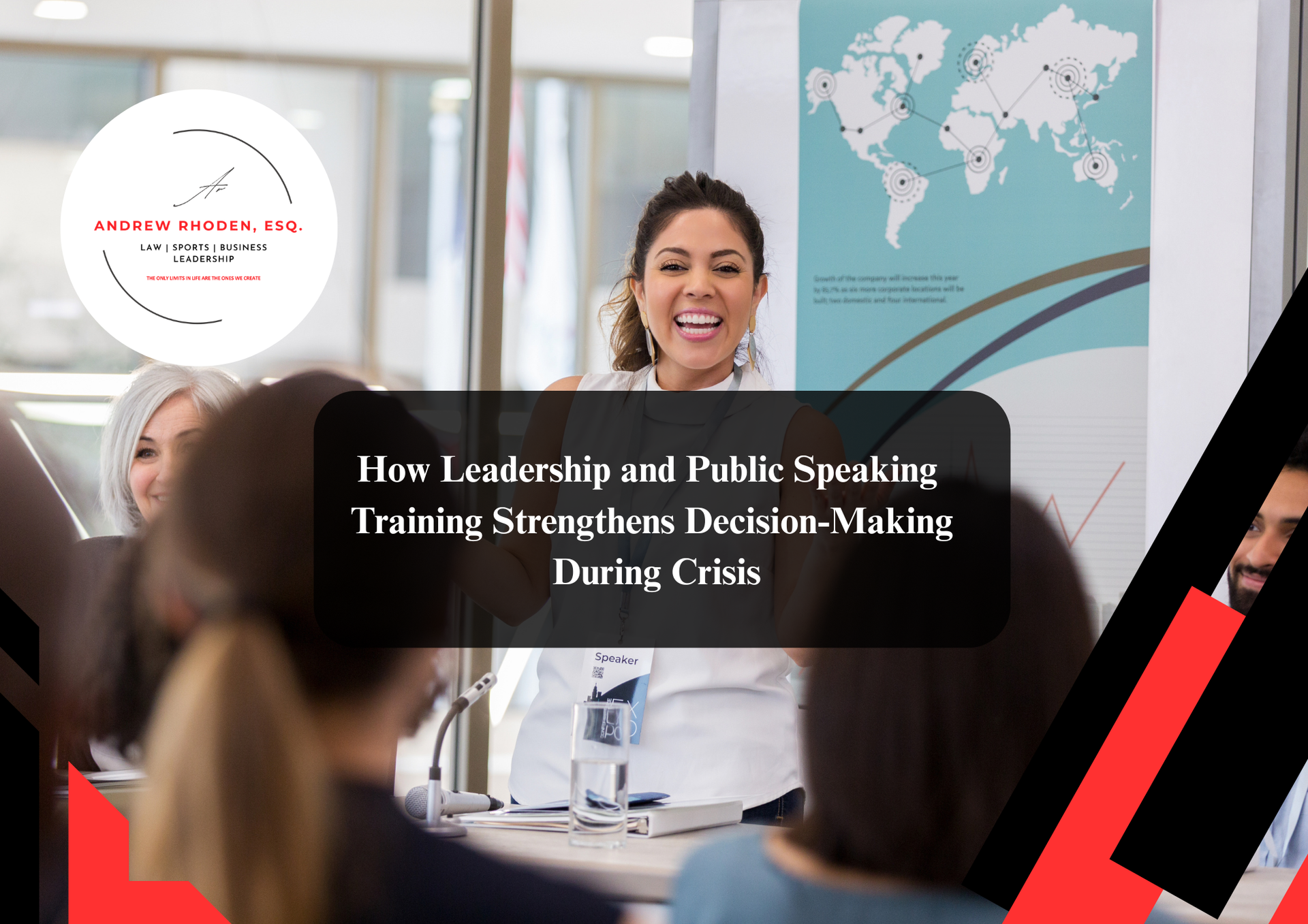Professional keynote speaker presenting at a business event.