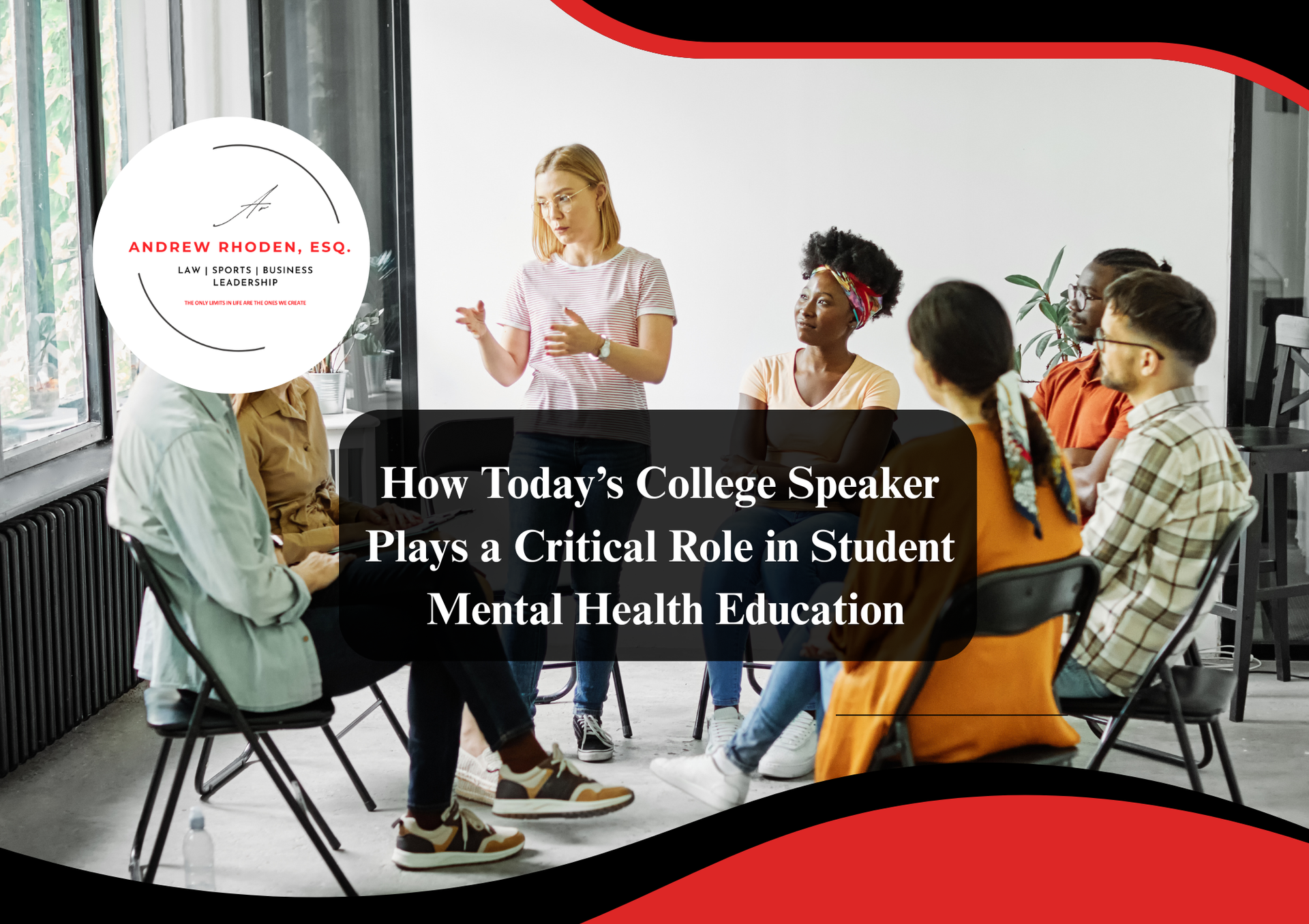 Guest speakers presenting at a school event.