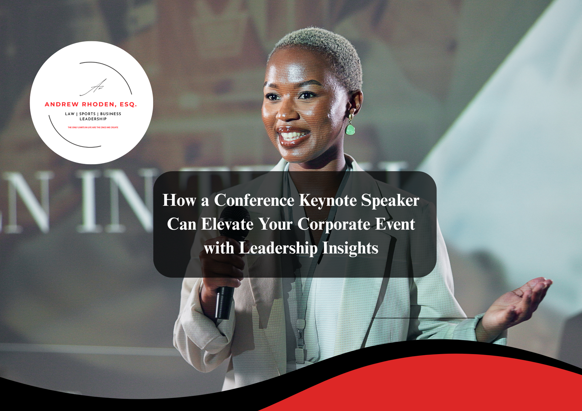 Professional keynote speaker.