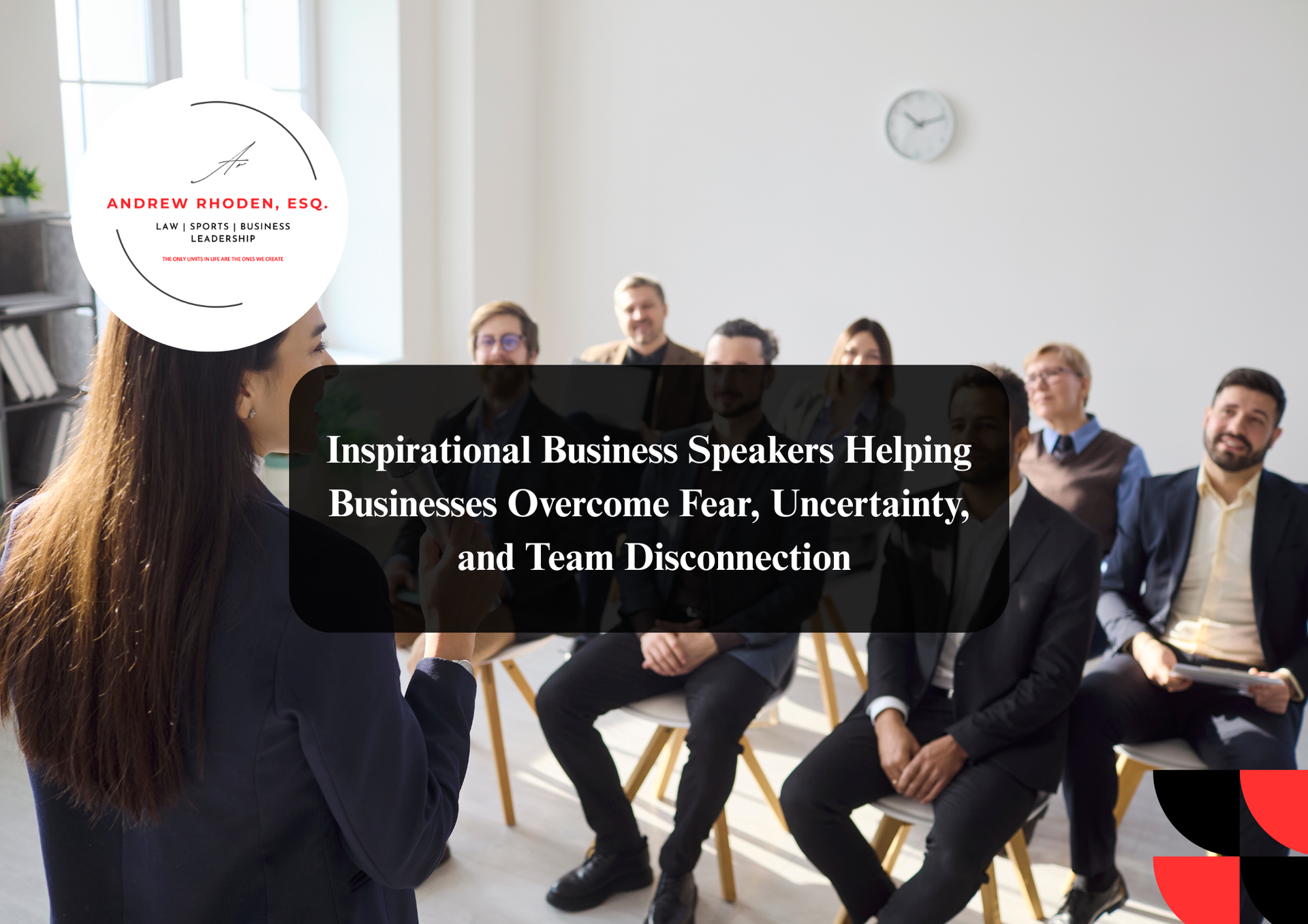 Inspiration speaker motivating audience at a live event.
