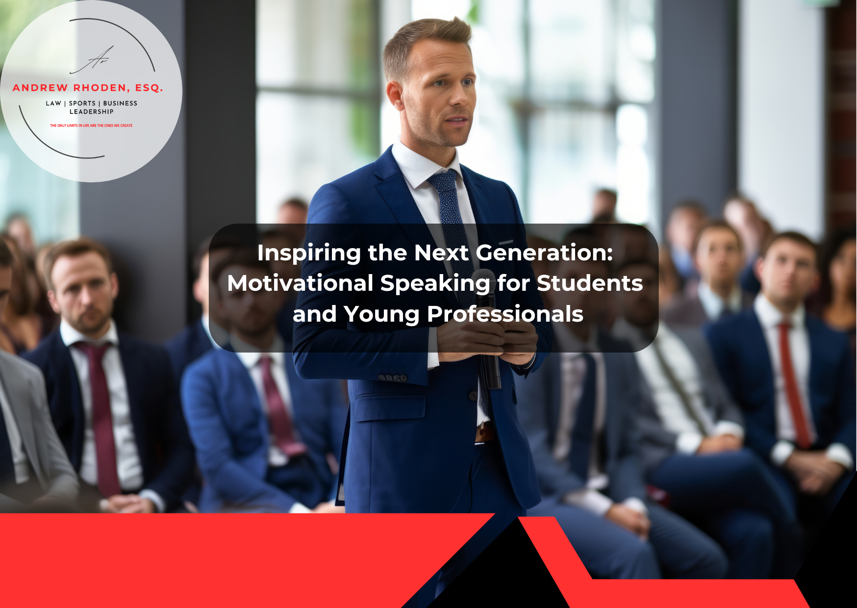 Motivational speaker inspiring an audience with impactful storytelling.