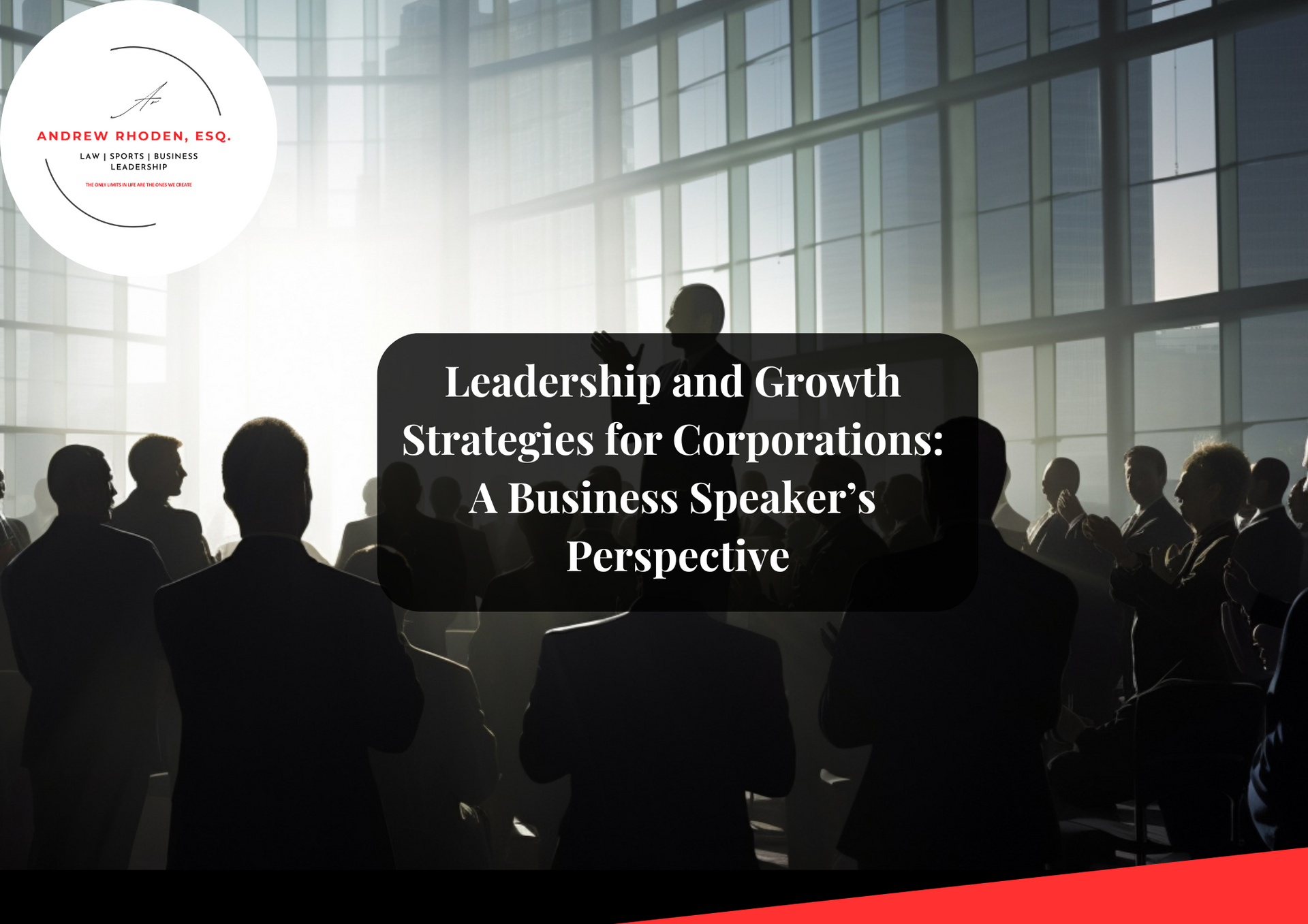 Business consulting speaker delivering expert insights at a corporate event.