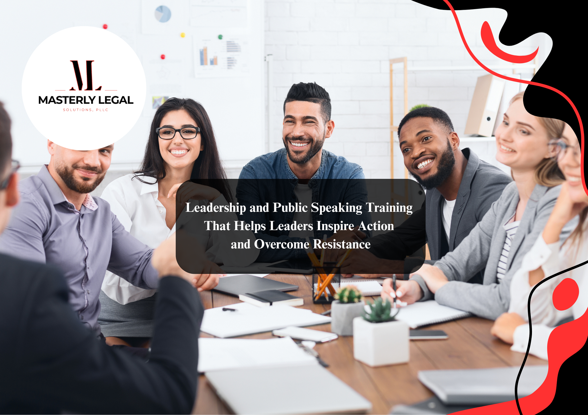 Leadership speaker delivering a keynote presentation to a business audience.