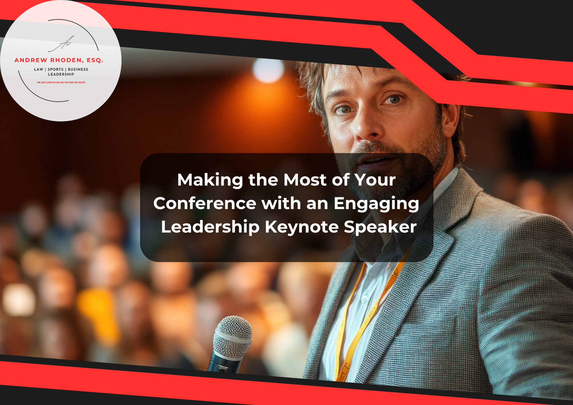 Dynamic leadership keynote speaker inspiring audiences with expert insights.