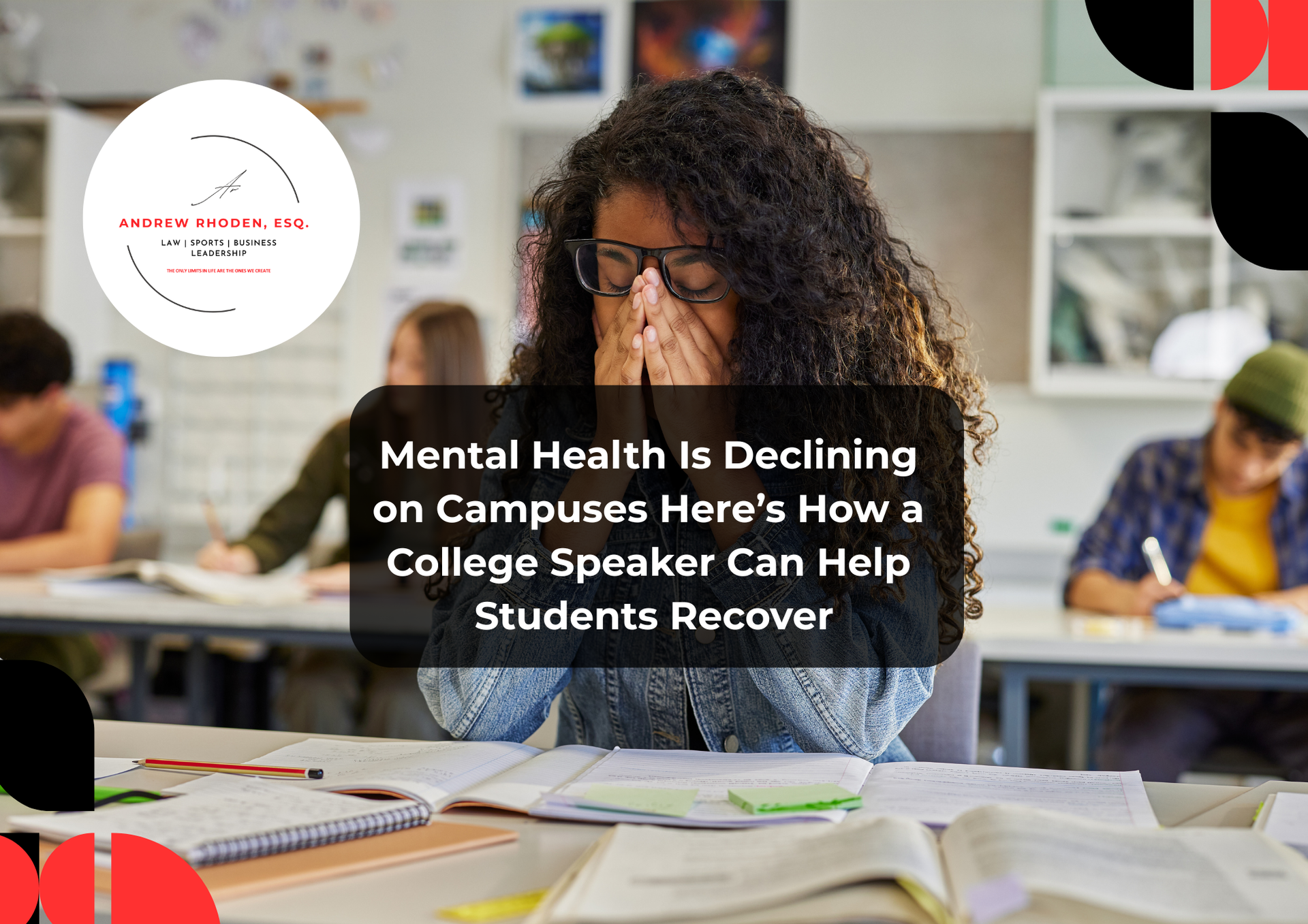 College keynote speaker for campus events.