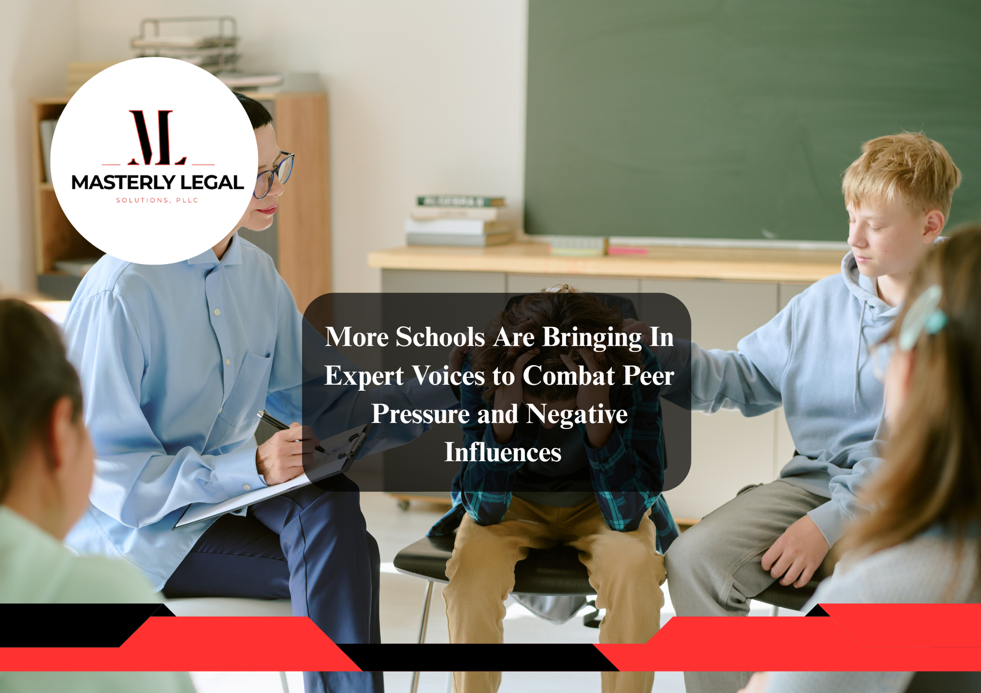 Guest speaker presenting to students at a school event.