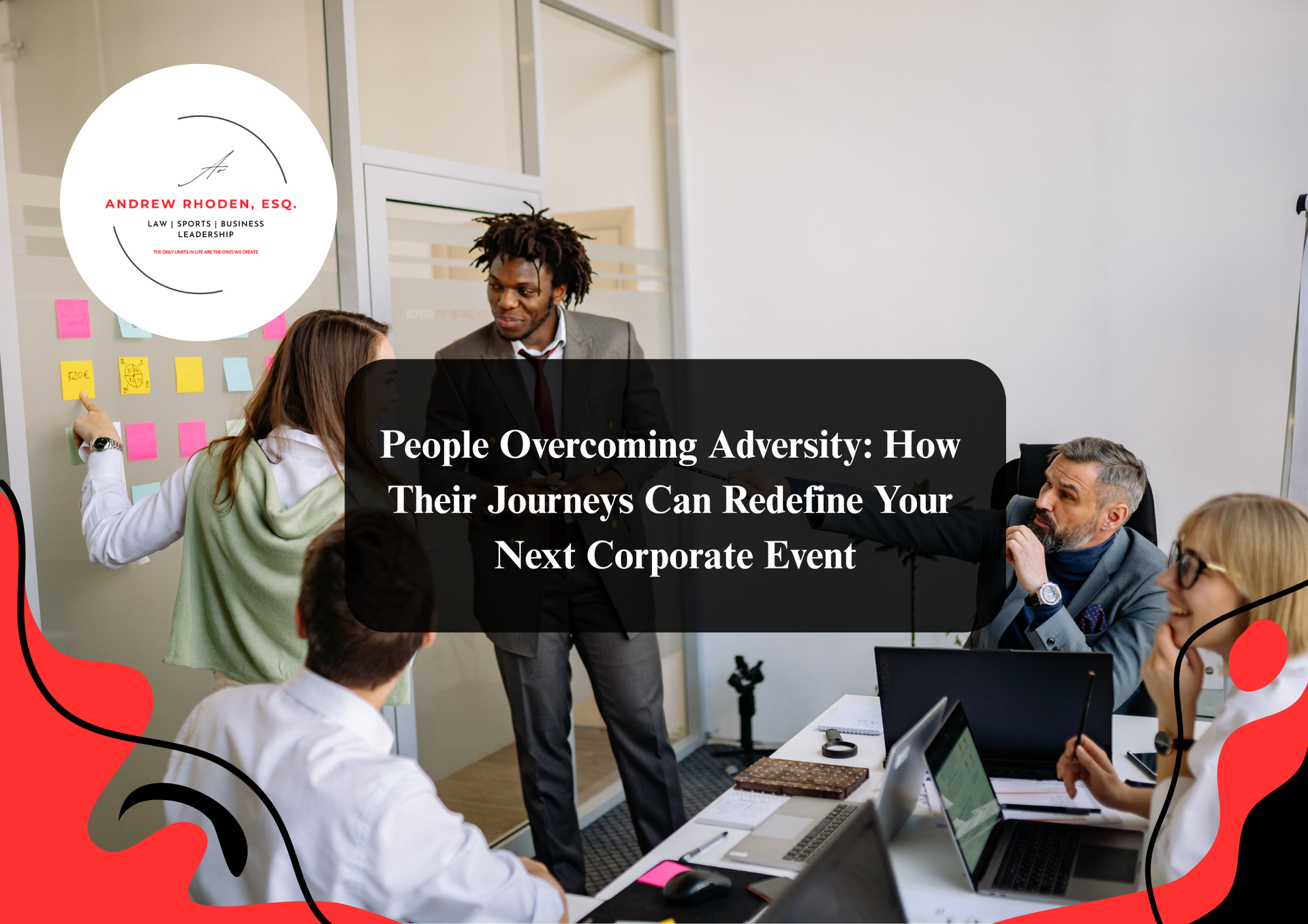 Person overcoming adversity and reaching a goal.