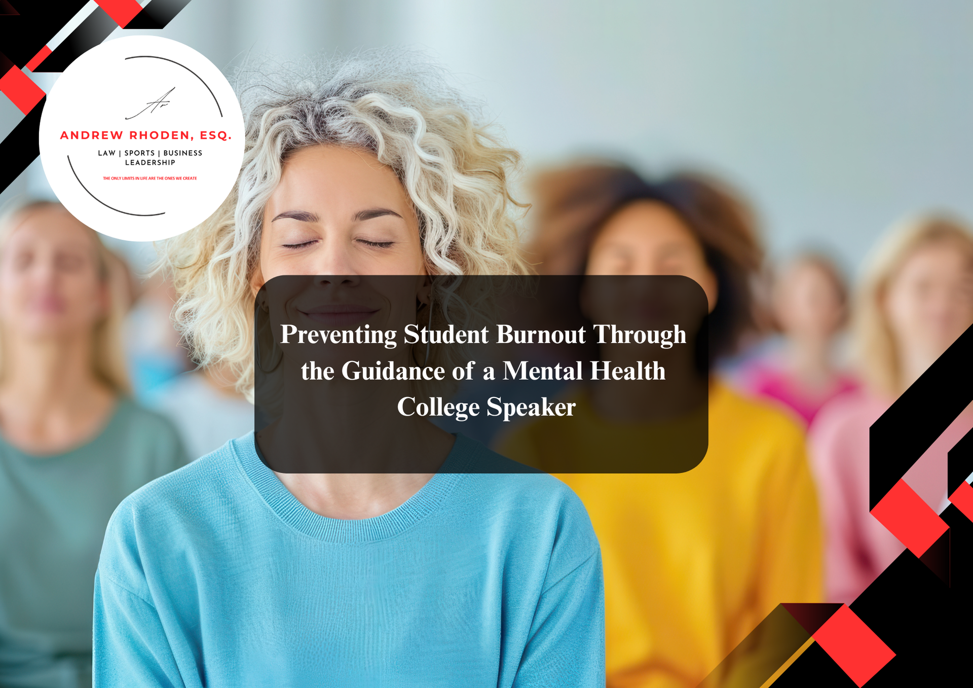 College speaker inspiring students at university events..