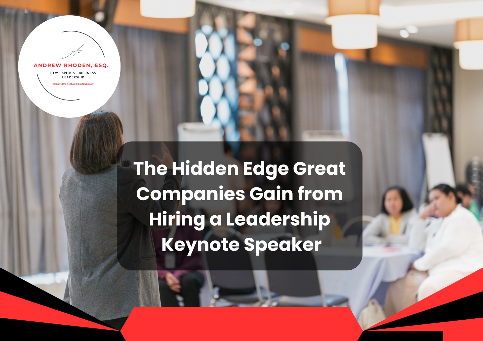 Professional keynote speaker inspiring business and leadership audiences.