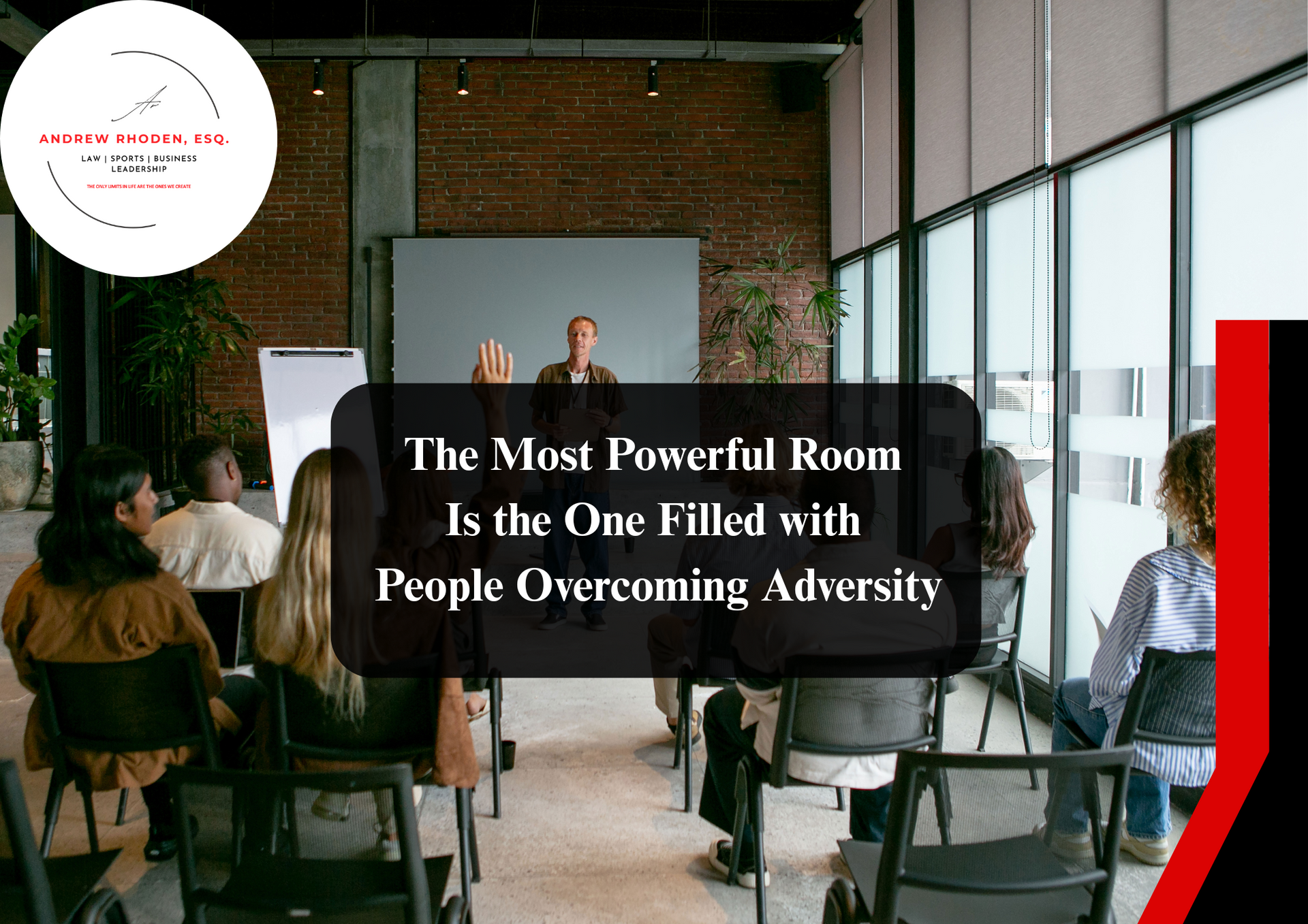 People showing strength and resilience overcoming adversity