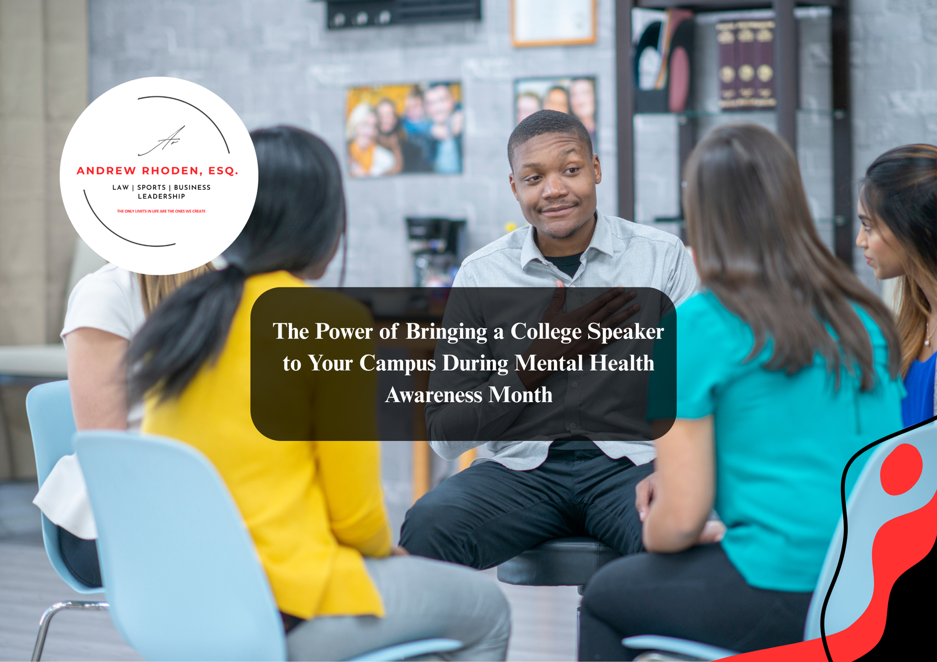 College speaker engaging students during a campus event.
