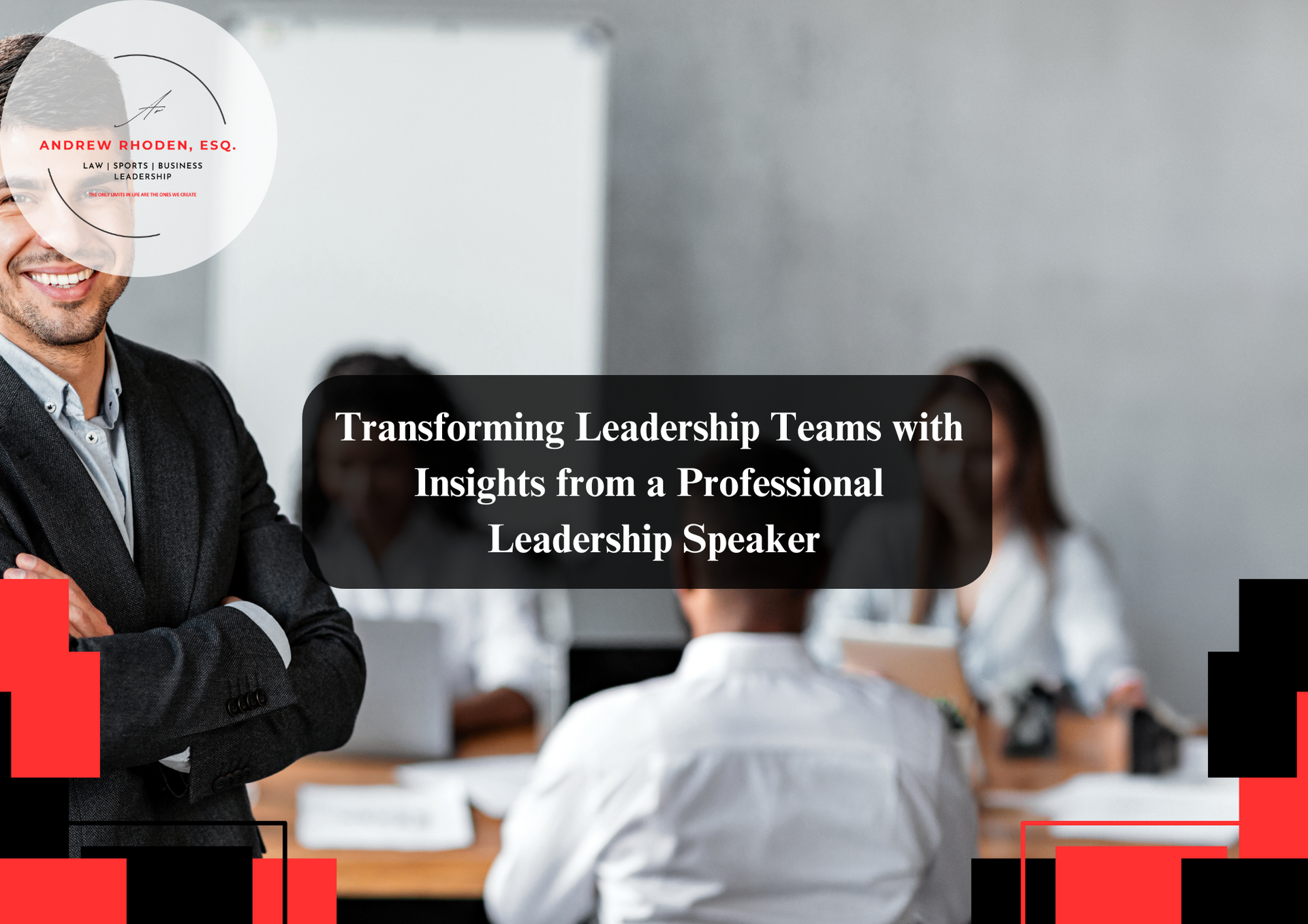 Professional leadership speaker inspiring growth and success.