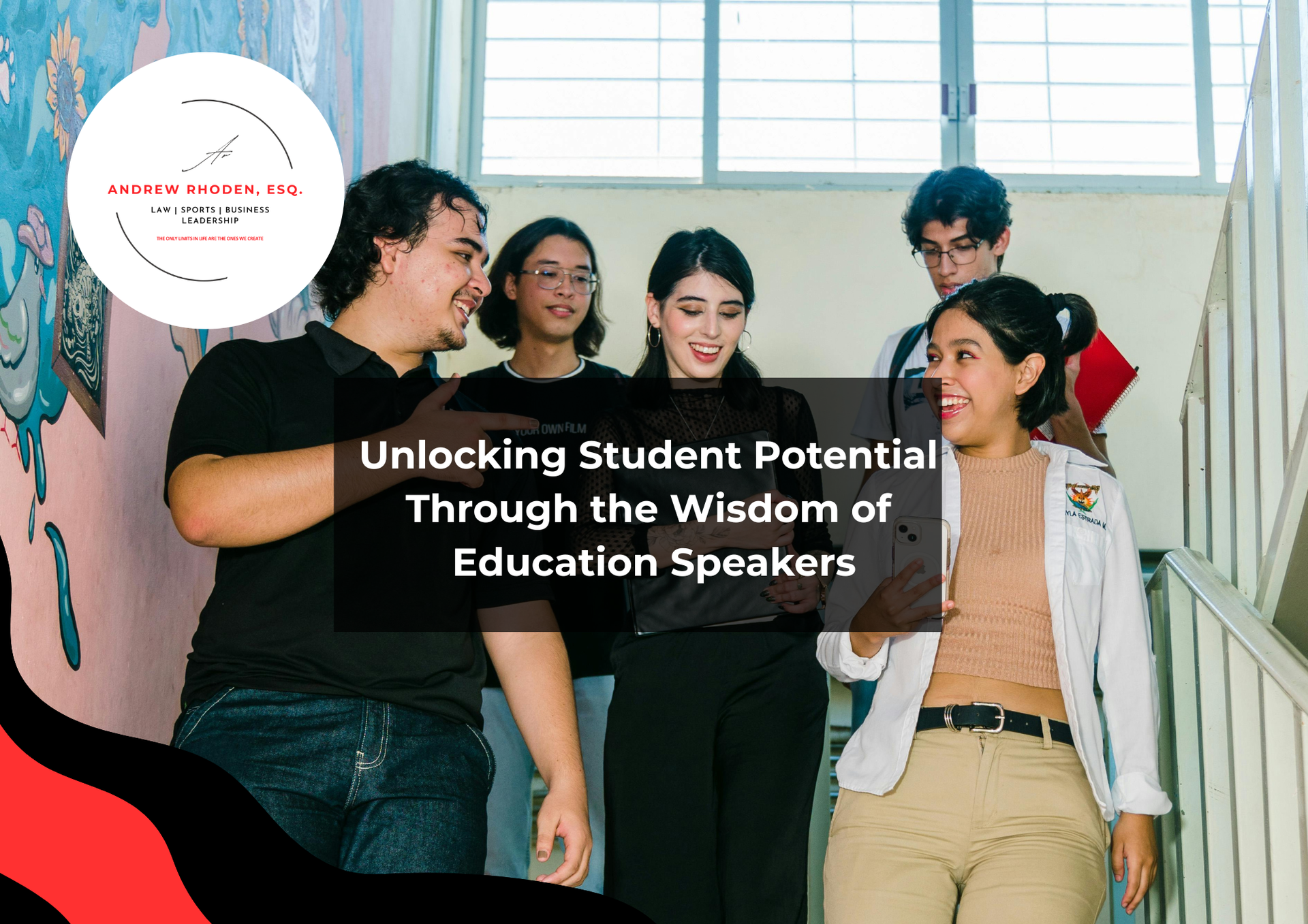 Guest speaker presenting at a school