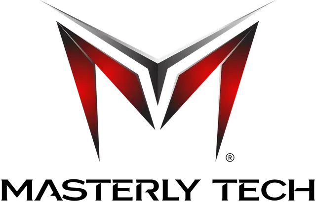 A logo for a company called masterly tech
