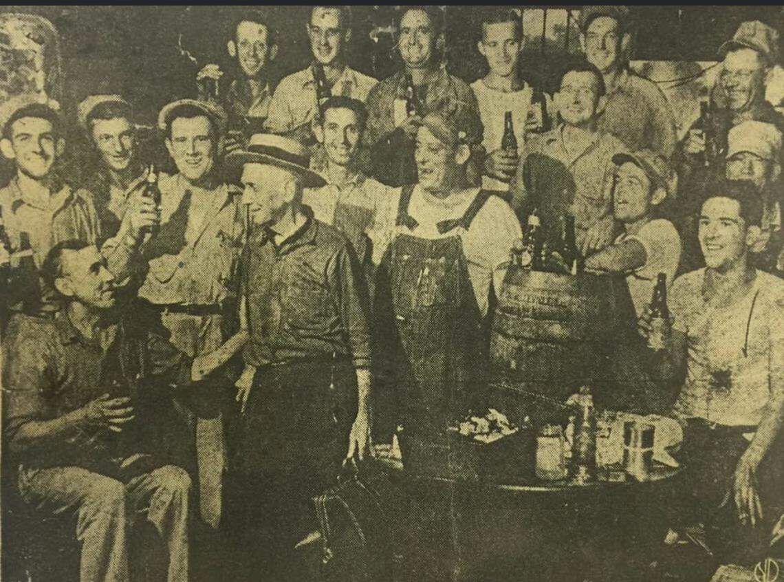 Historic Liese Lumber group photo Belleville IL