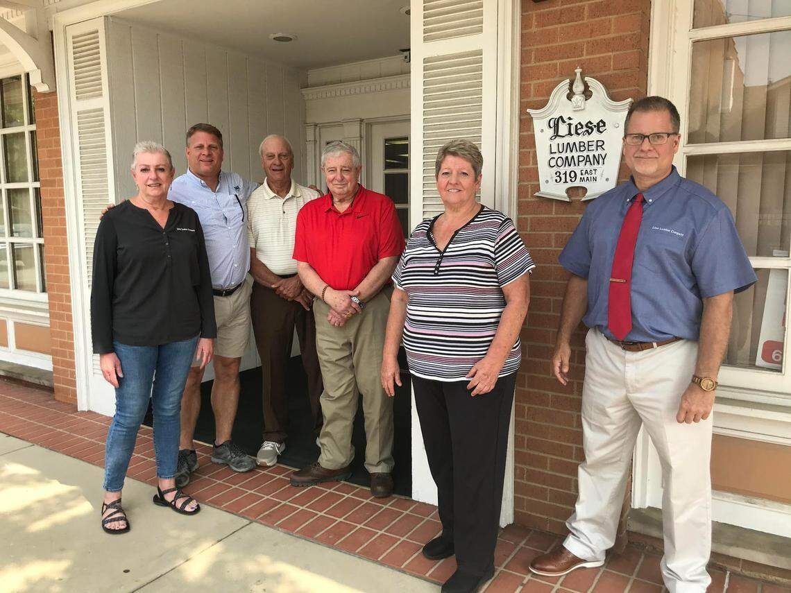 Current Liese Lumber family and team Belleville Illinois