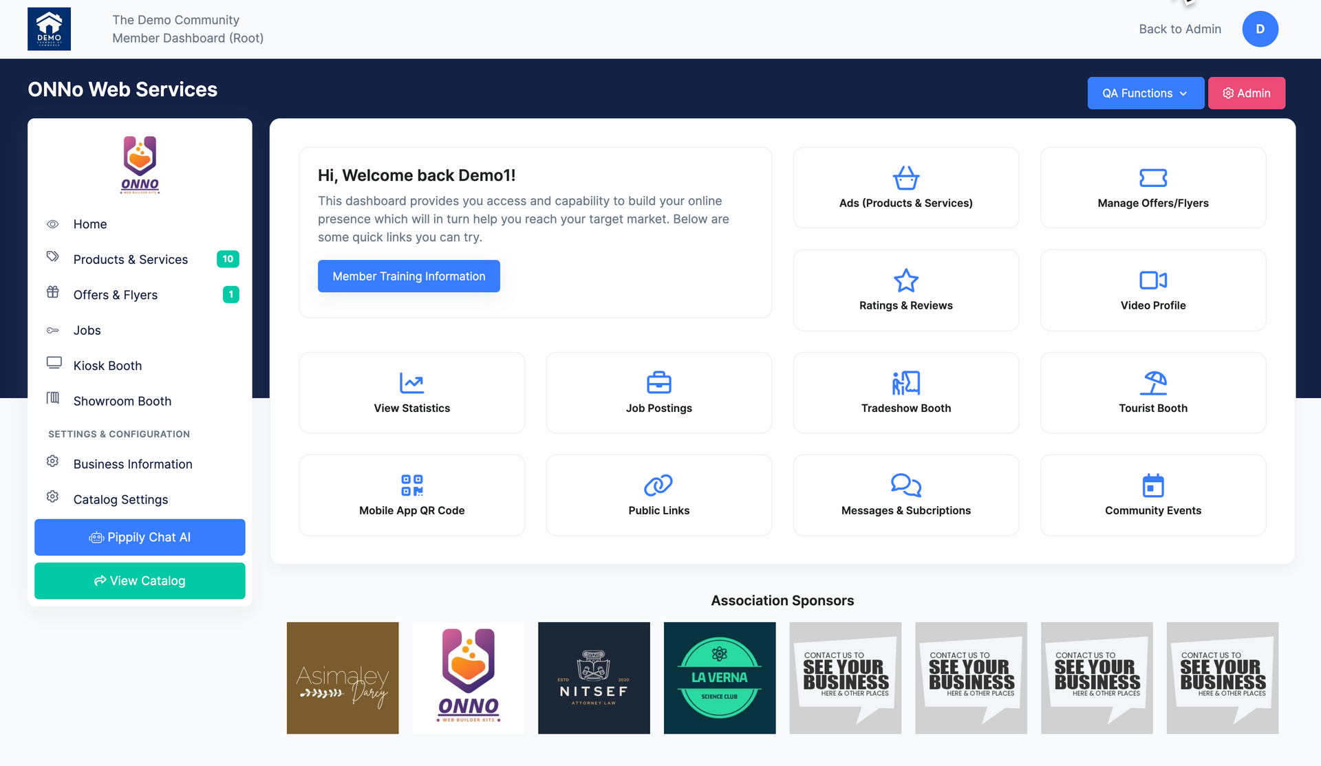 Pippily community dashboard