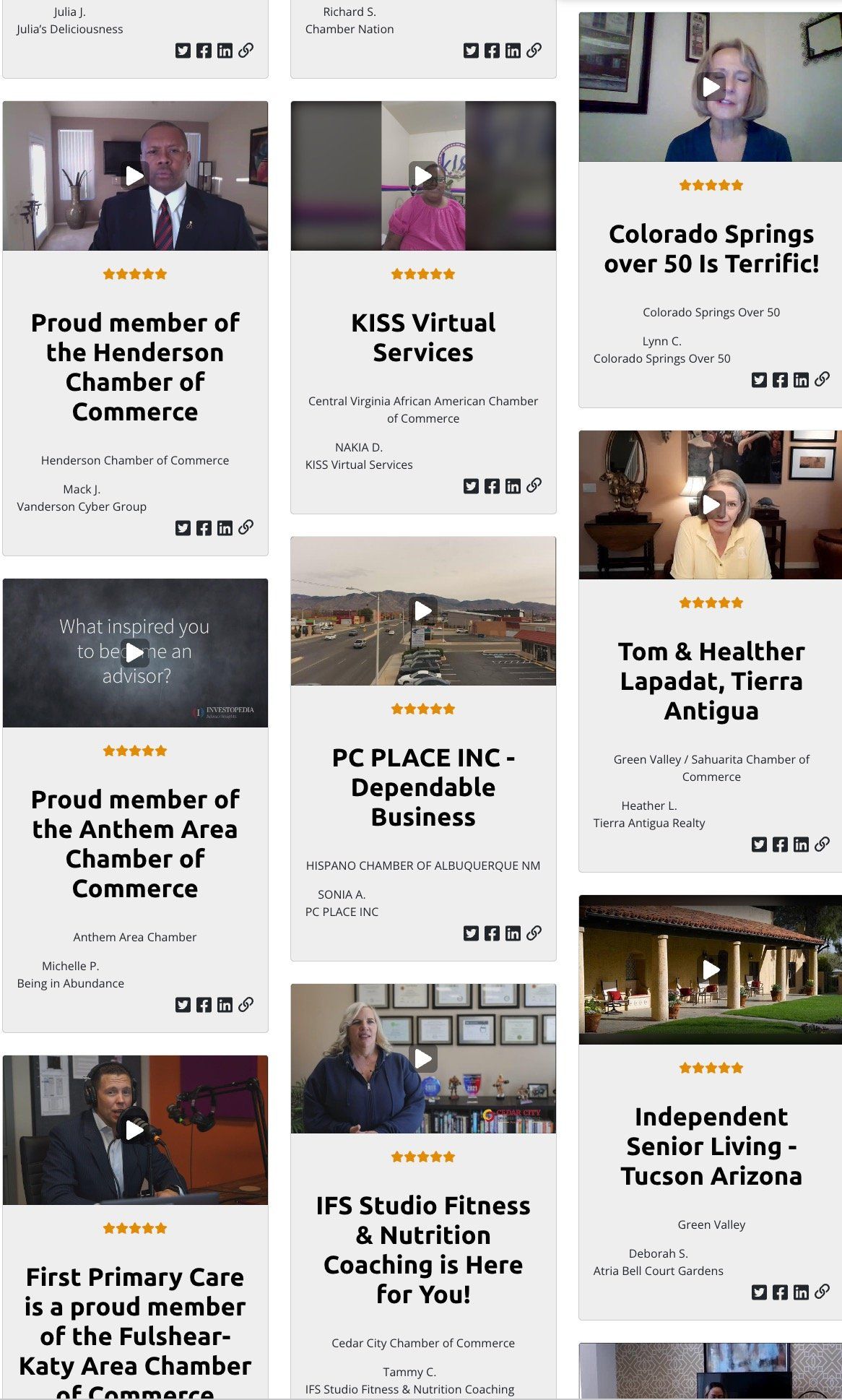 Pippily Business Profile Video System