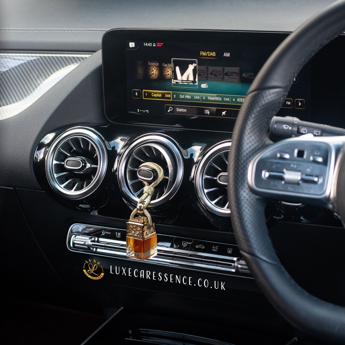 Car accessories product photography