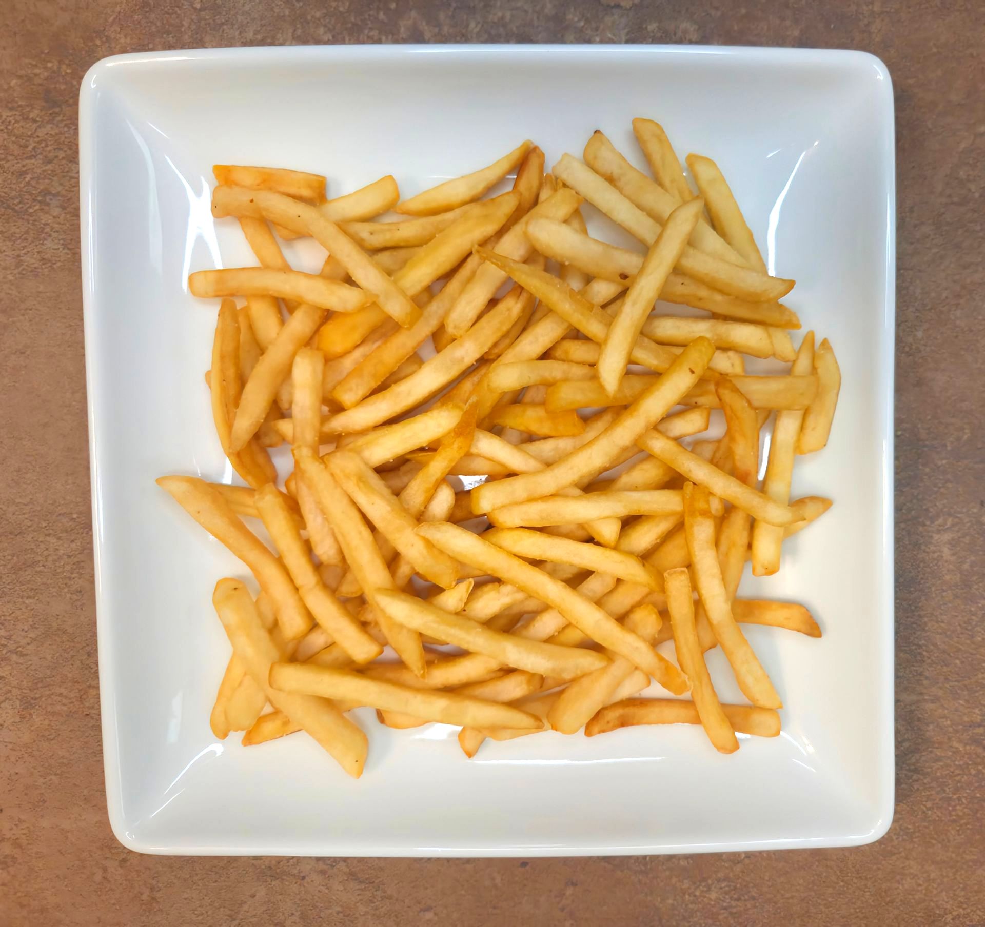 Chez Panise Air Fries on a plate