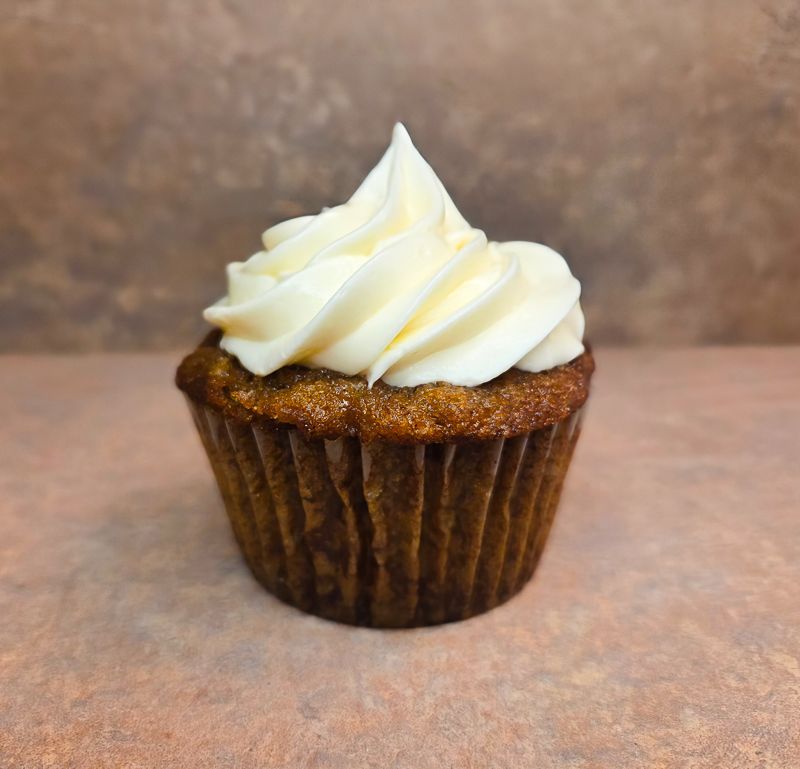 Chez Panise Carrot Cake Cupcake