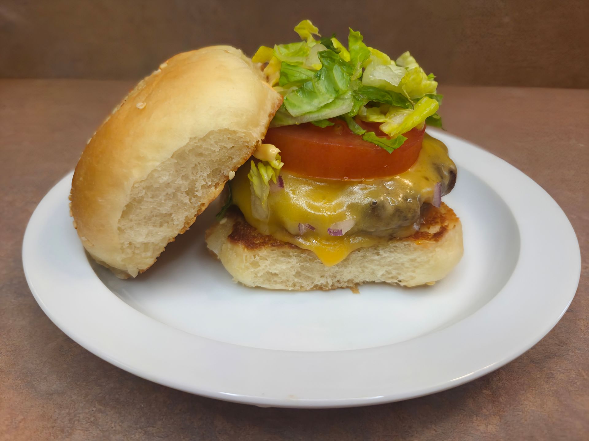 Chez Panise Cheeseburger Slider