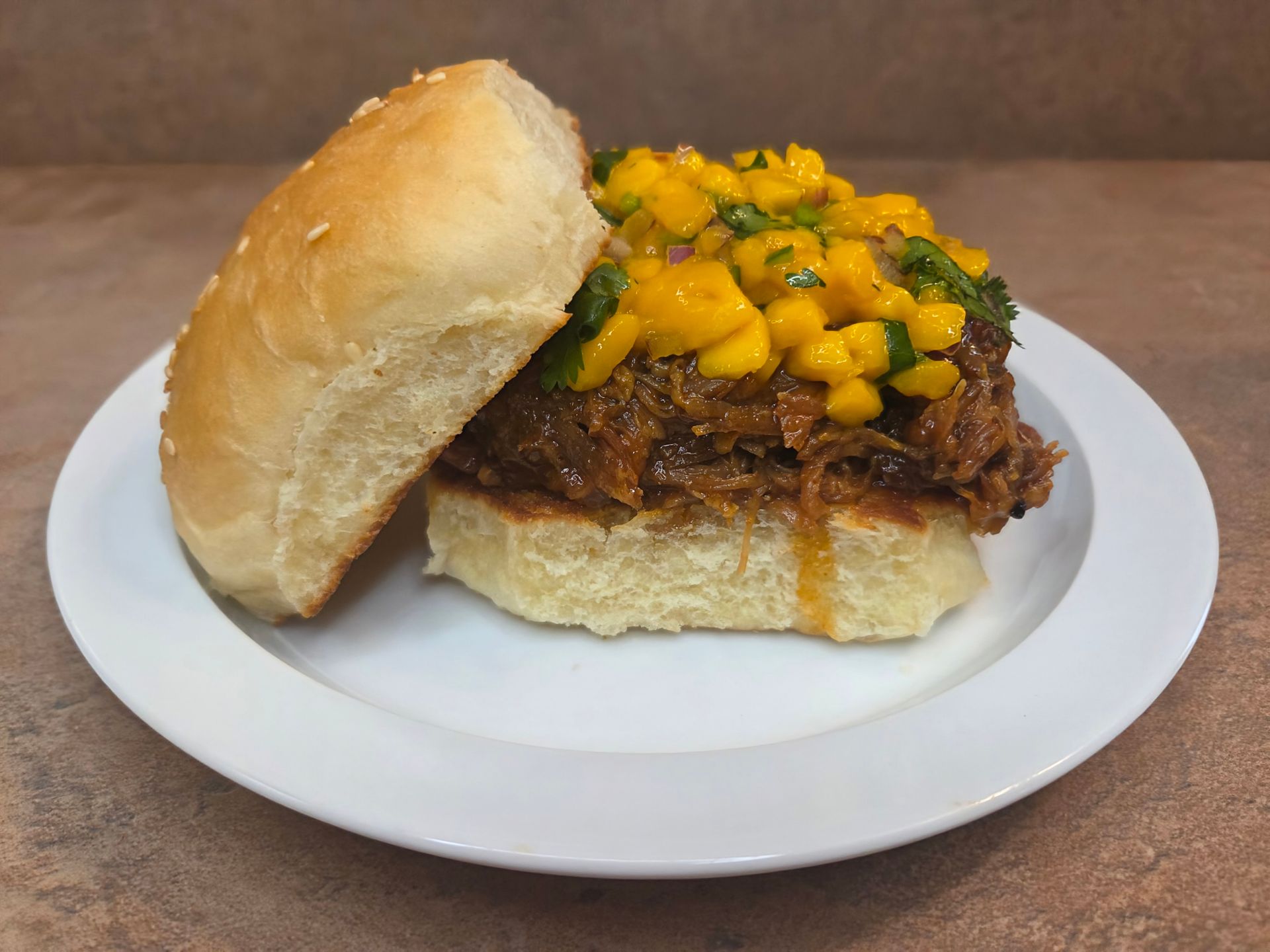 Chez Panise Pulled Pork Slider