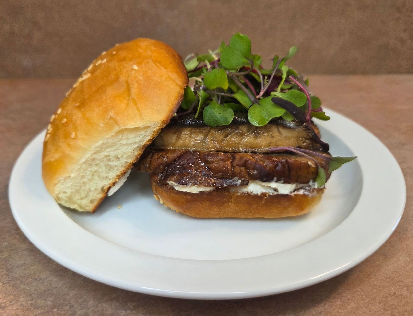 Chez Panise Portobello Mushroom Slider