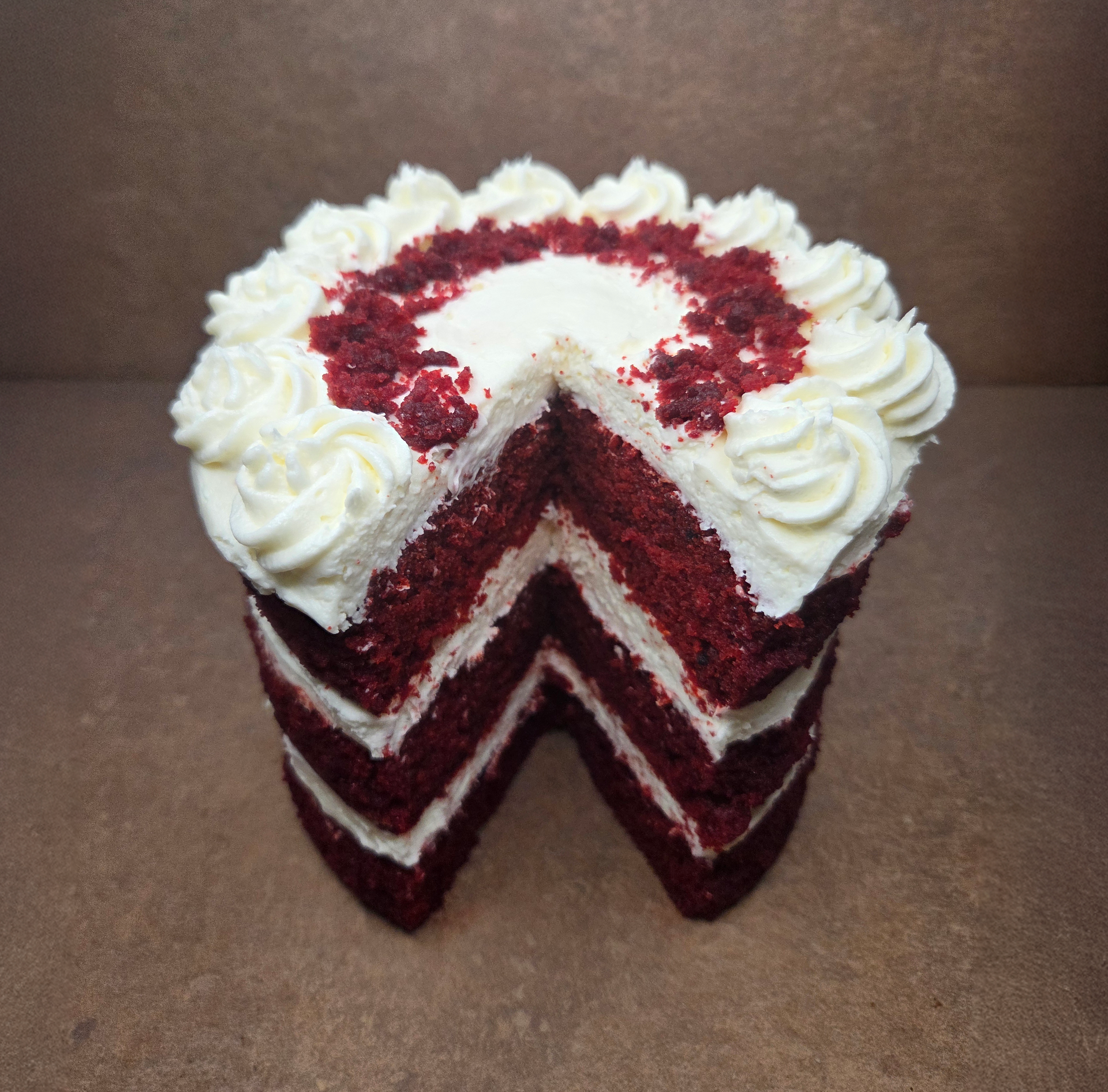 Chez Panise Red Velvet cake