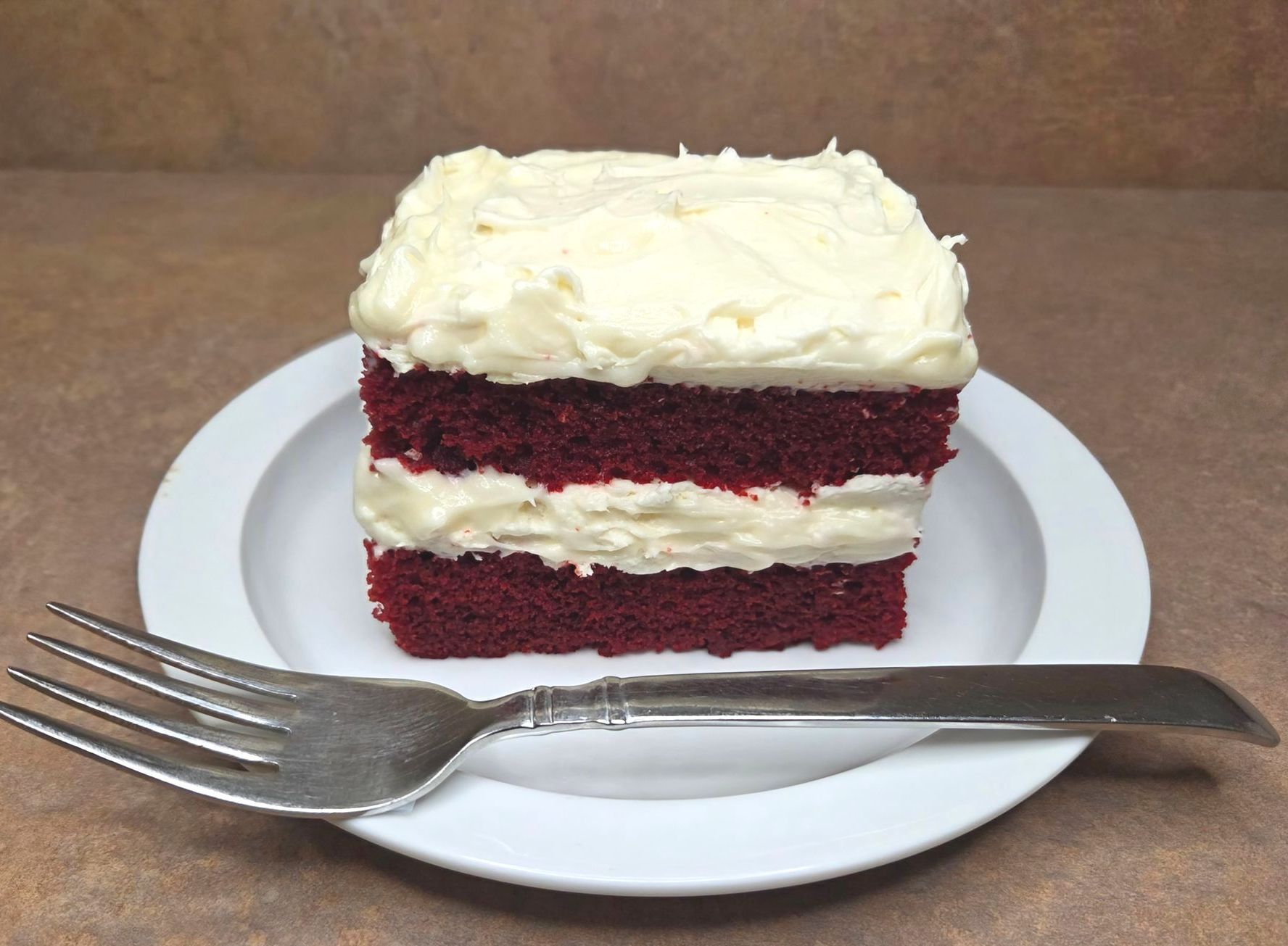 Chez Panise Red Velvet Cake Slice