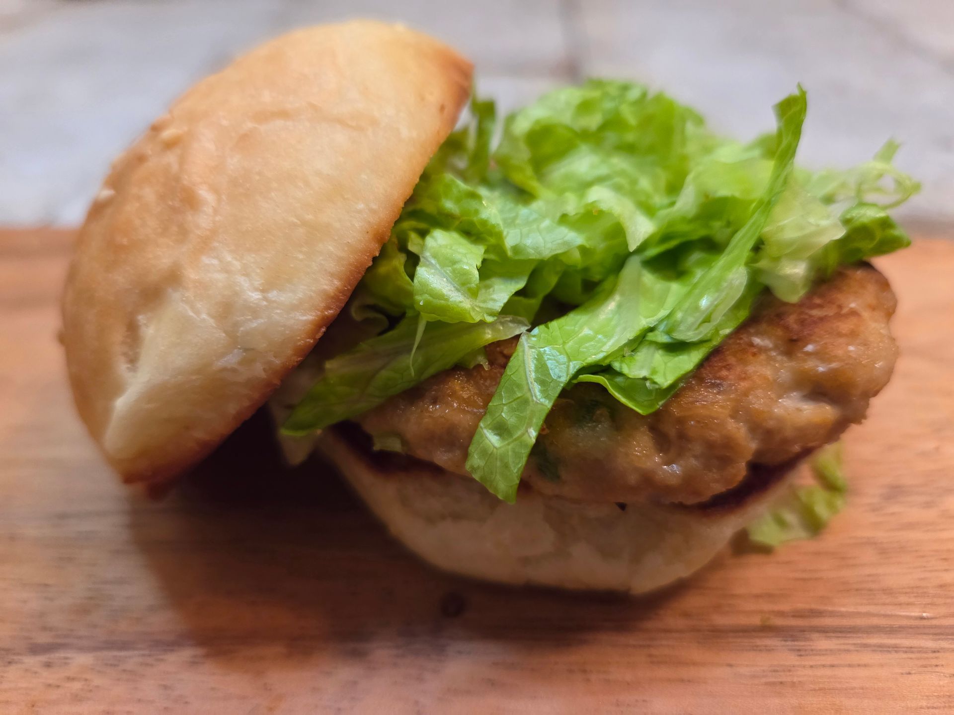 Chez Panise Closeup of Teriyaki Slider
