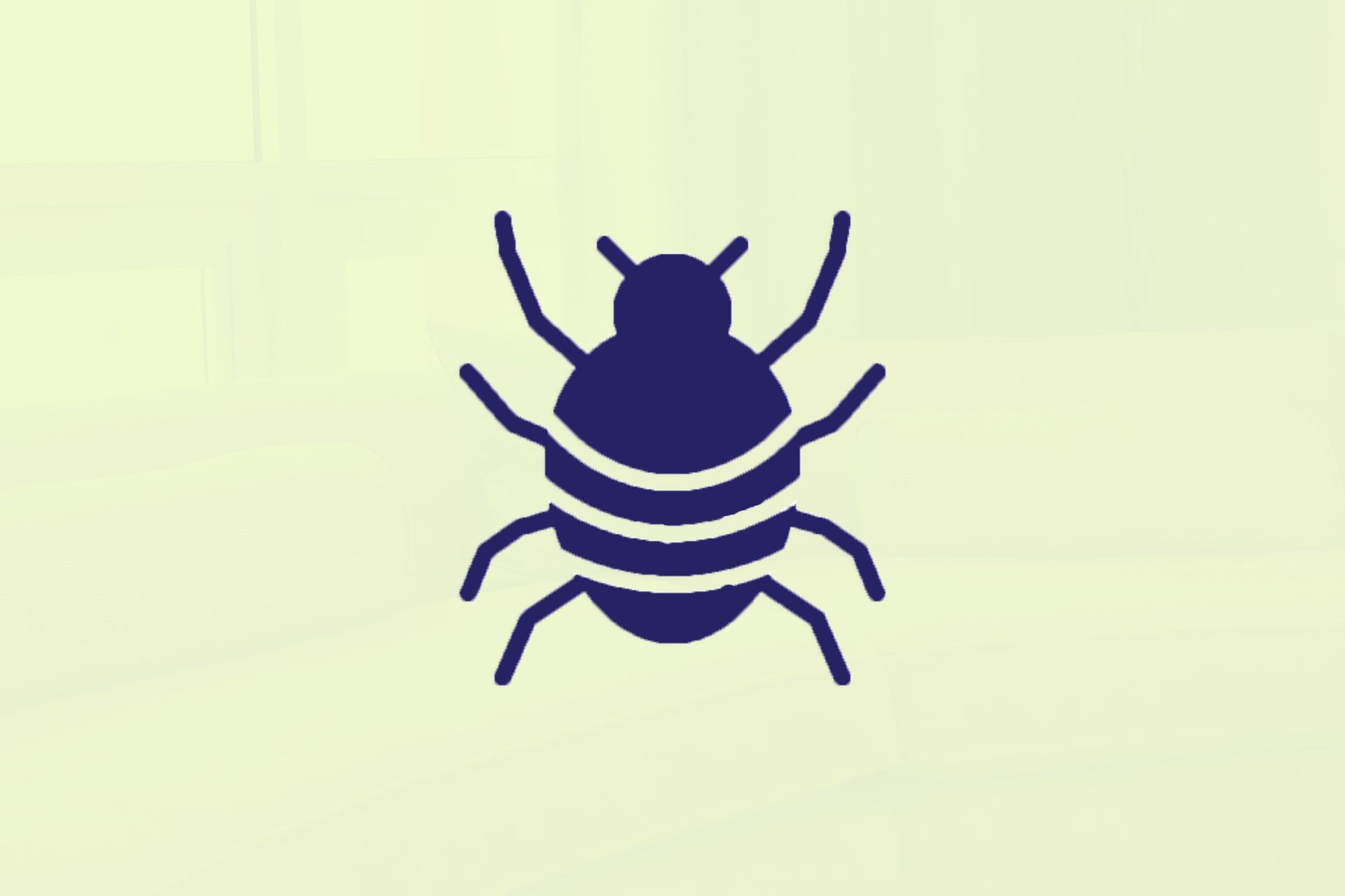 A White Flea Icon On A Couch In A Living Room - Dayton, OH - APRPC