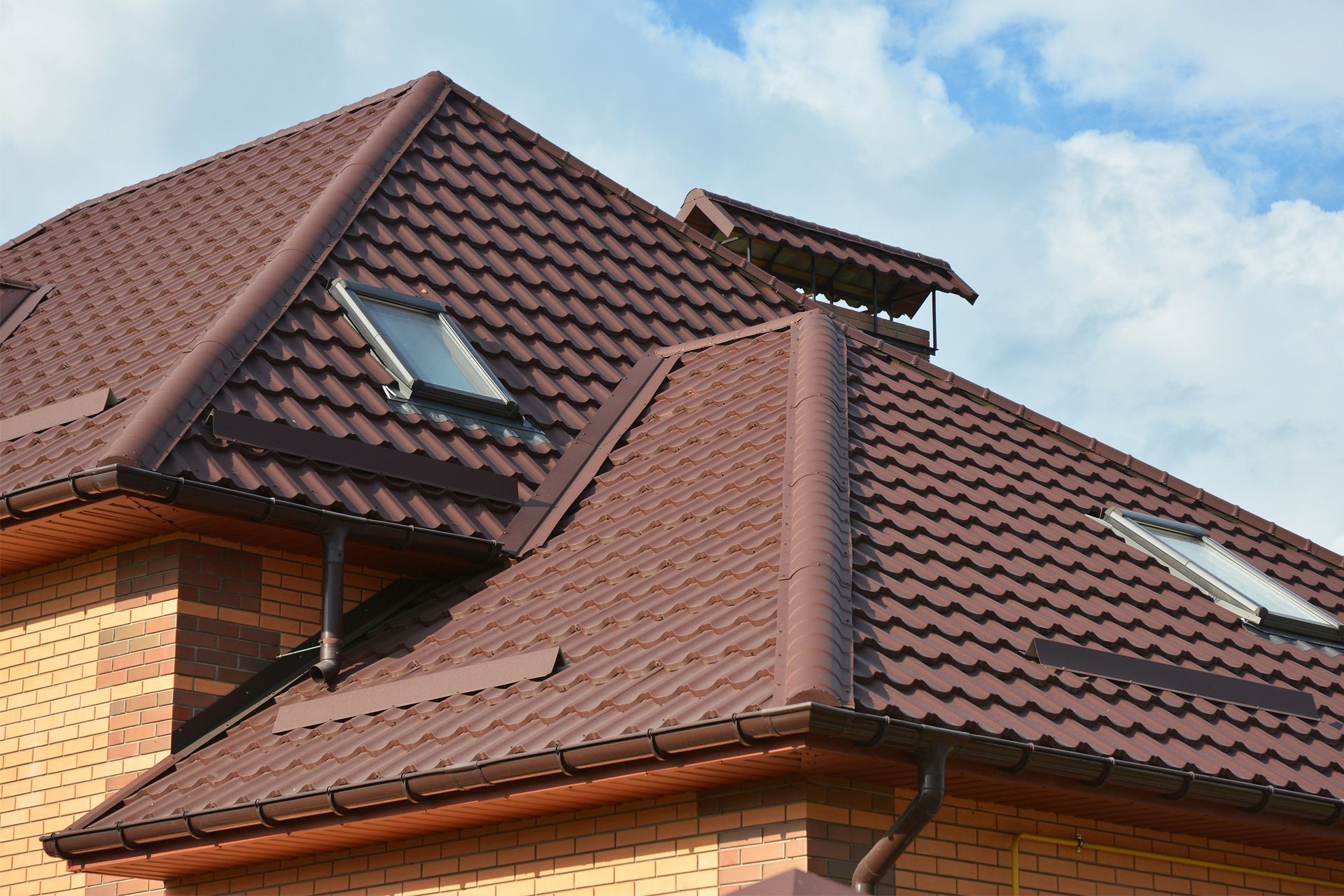 Brown Metal Roof