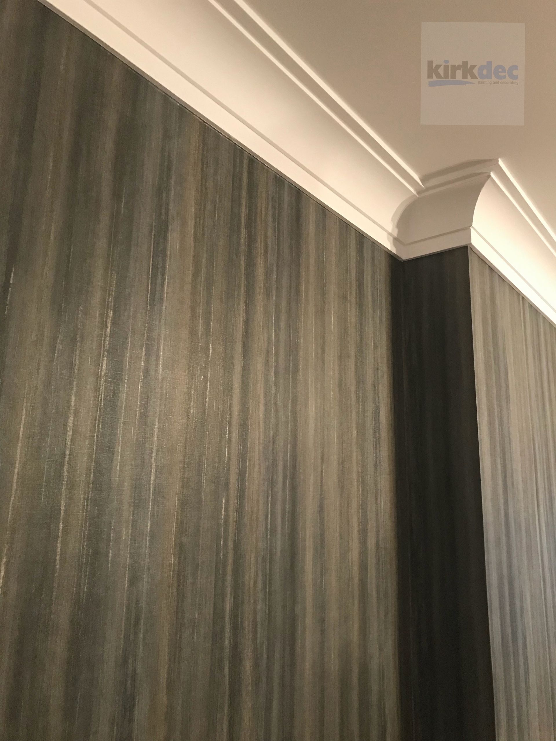 Professional wallpaper hanging and interior decorating services 

