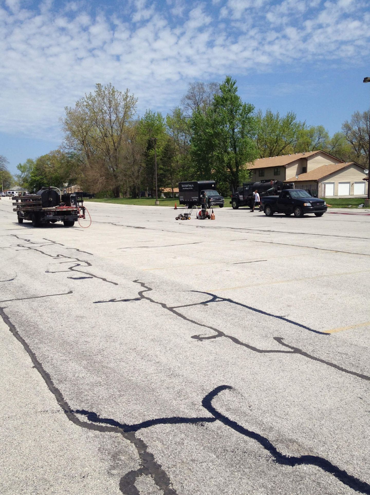 Industrial Pavement Truck — Schereville, IN — Ristich Asphalt Paving Inc