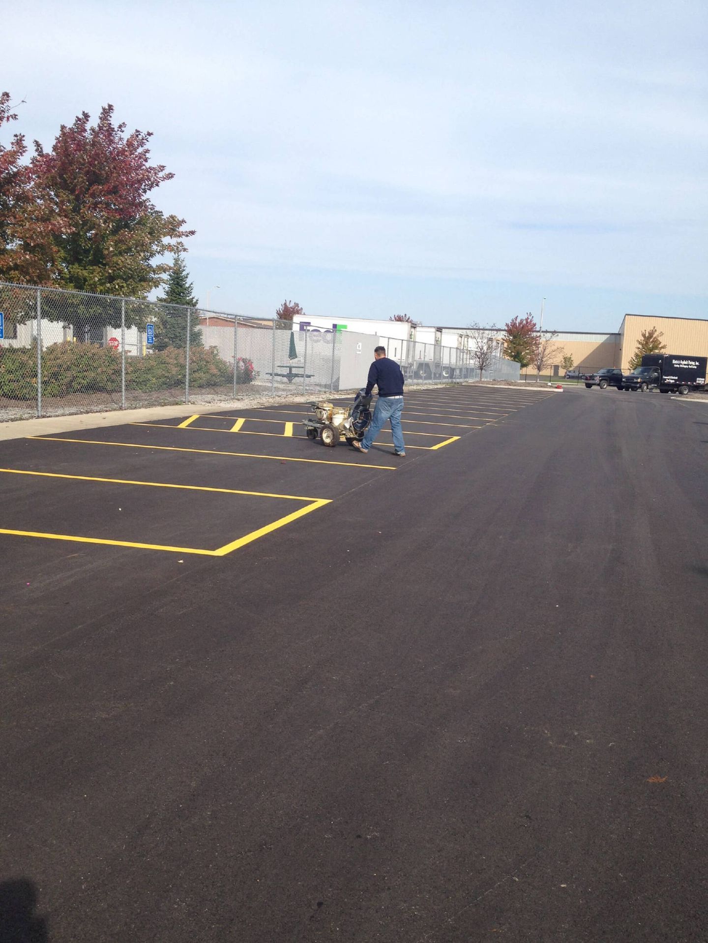 Parking Lot Reconstruction — Schereville, IN — Ristich Asphalt Paving Inc