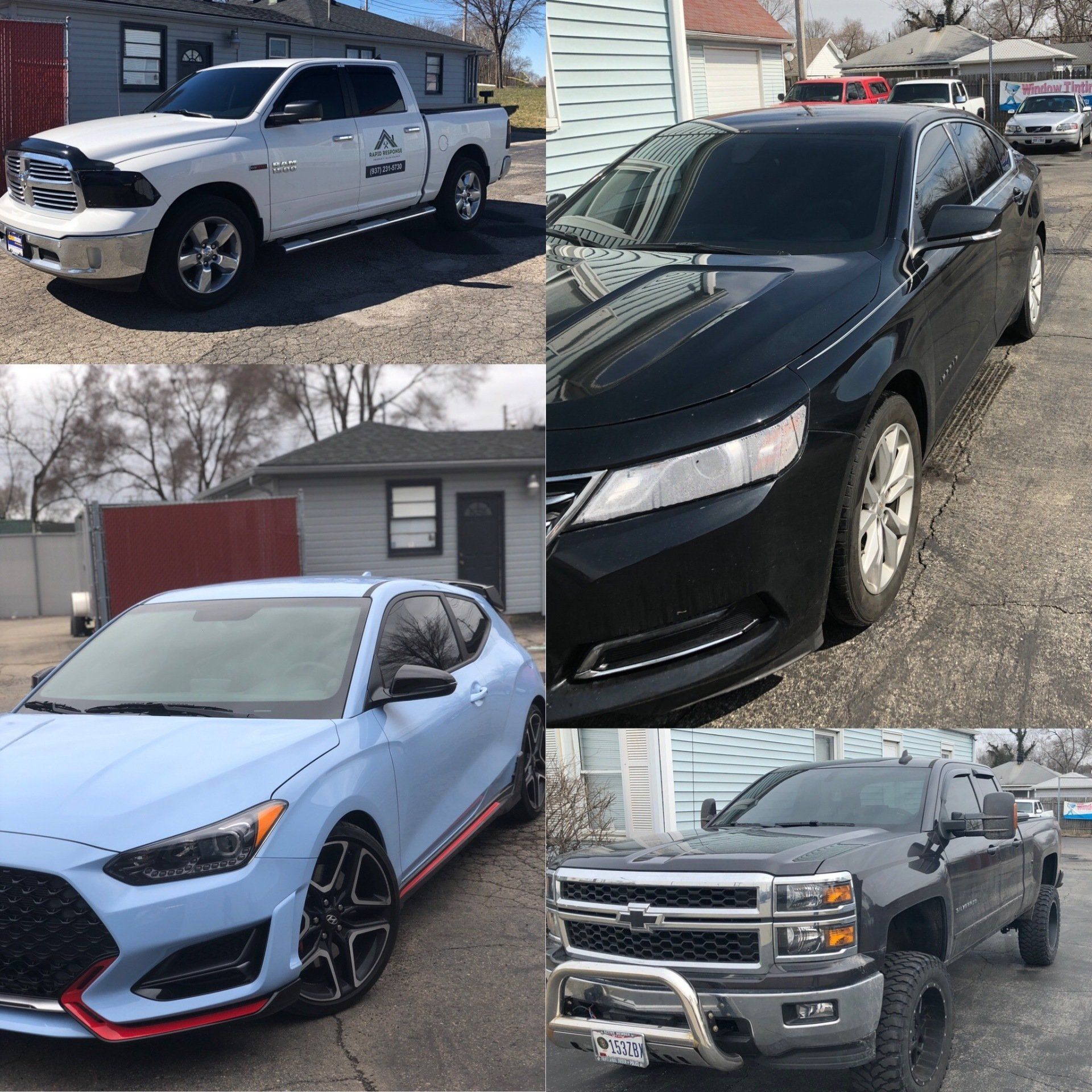 Automotive — Gallery of Window Tinting Service Results in Moraine, OH