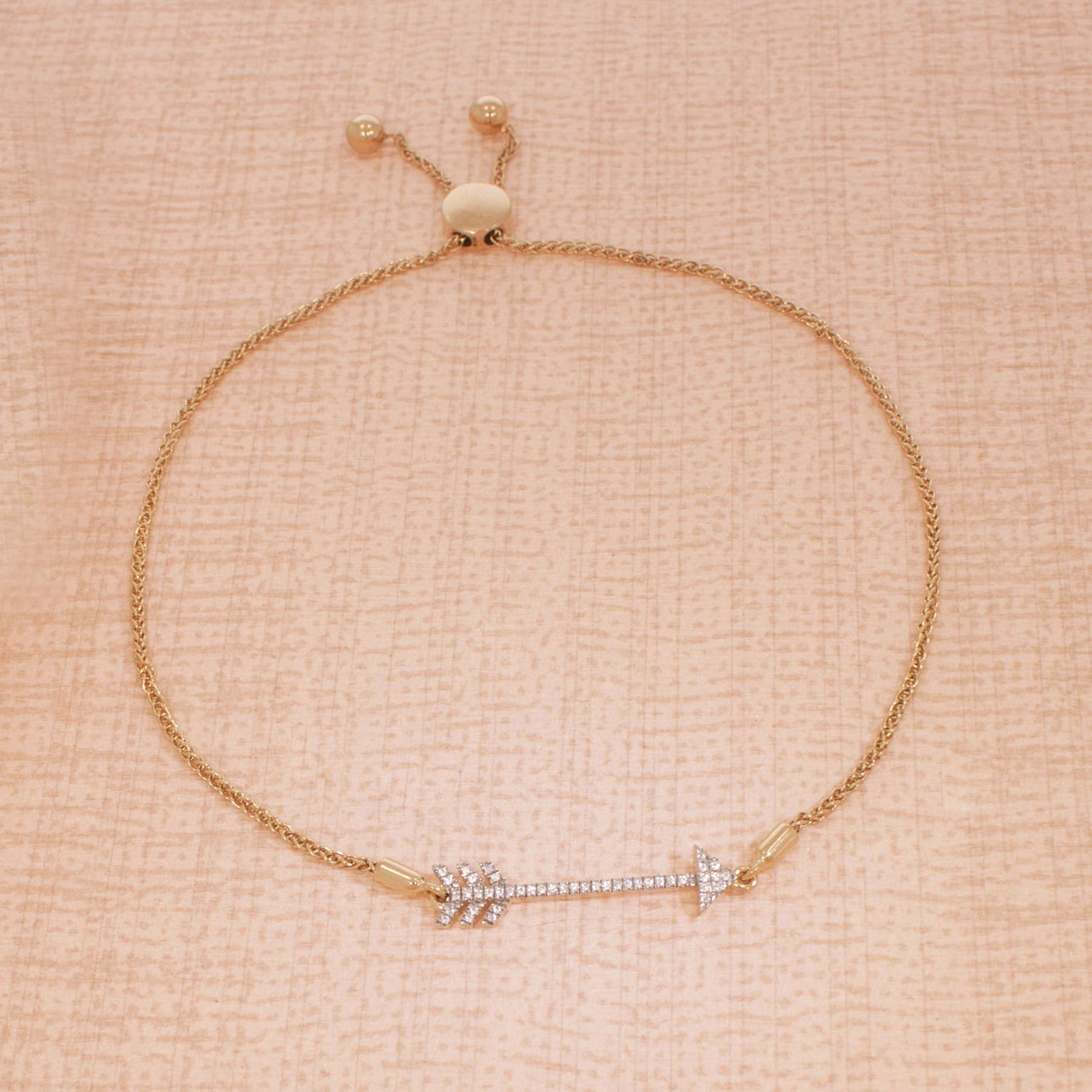 ella stein gold arrow bracelet