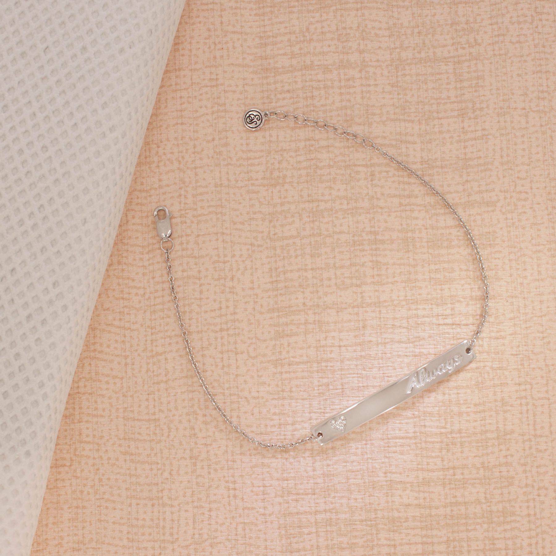 ella stein silver bar bracelet