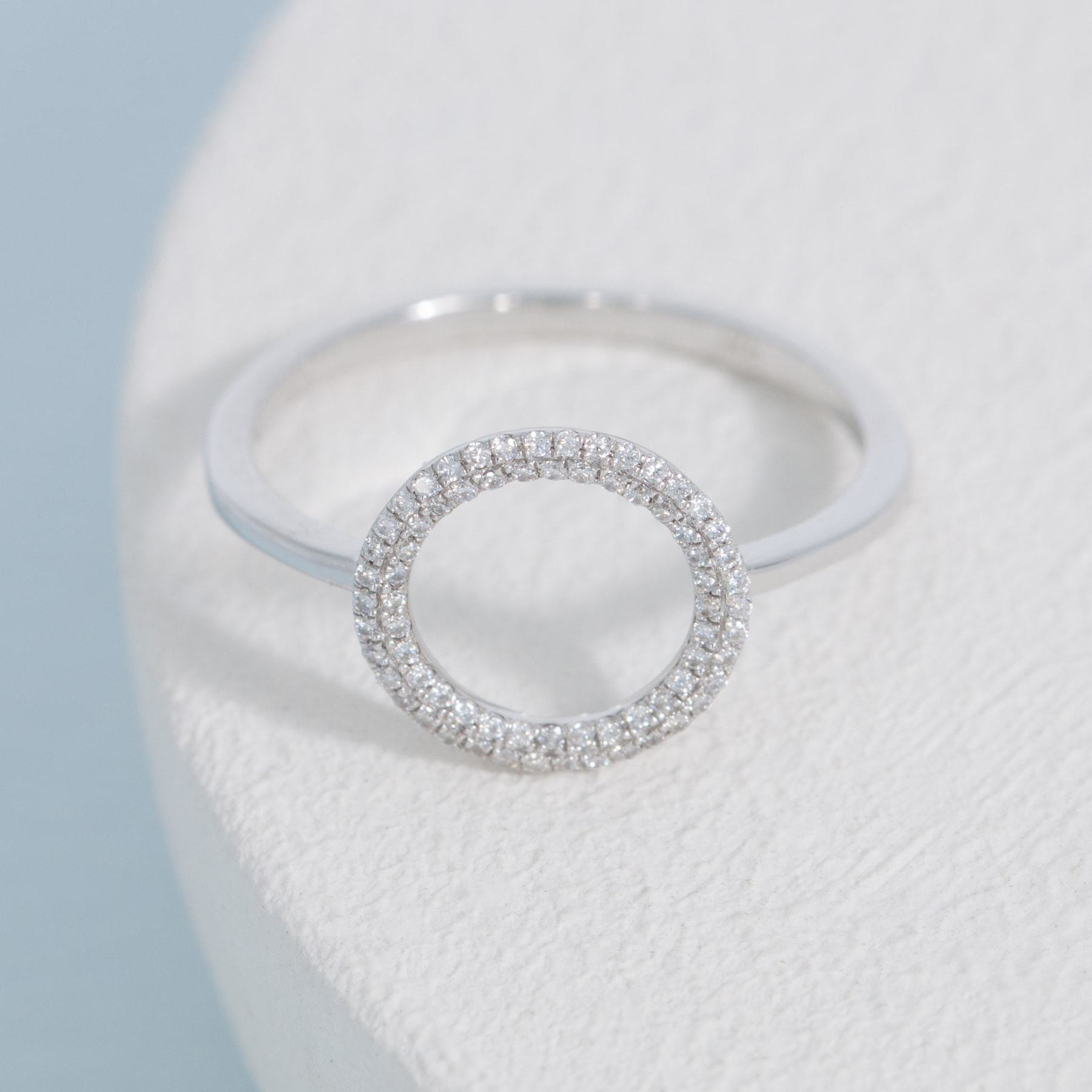 ella stein silver circle ring