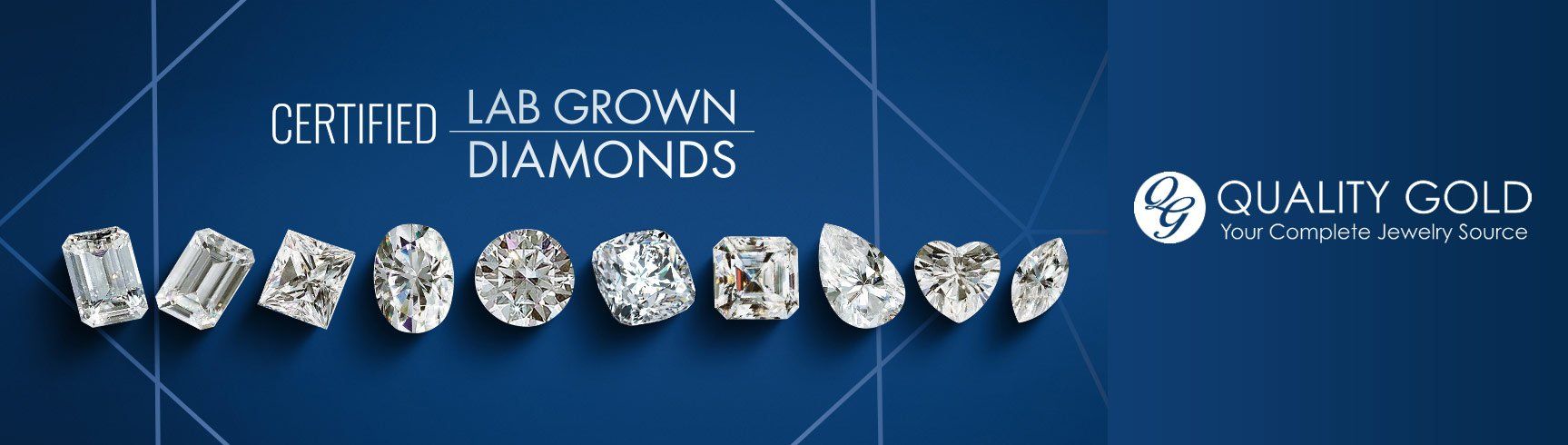 Quality Gold - Lab Grown Diamonds banner