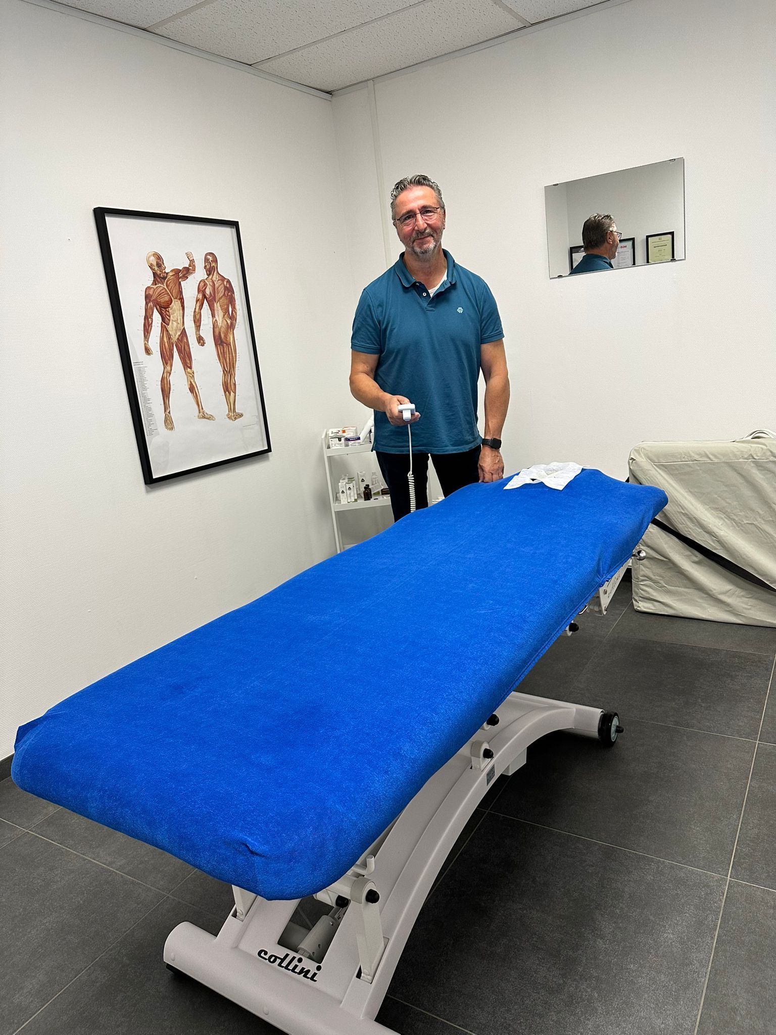 De sportmasseur van DH Sport- en Wellnessmassage