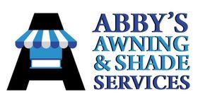 The logo for Abby 's Awning and Shade Services