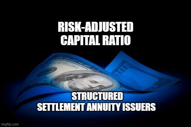 risk adjusted capital ratio and structured settlements