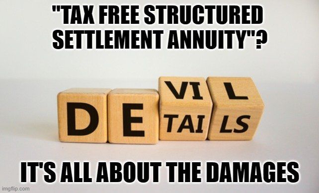 tax free structured settlement annuity