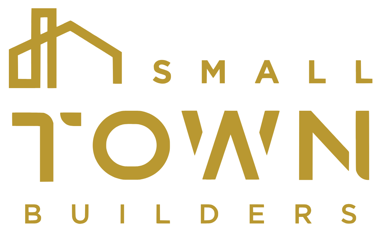 The logo of Small Town Builders in Lincolnton, NC