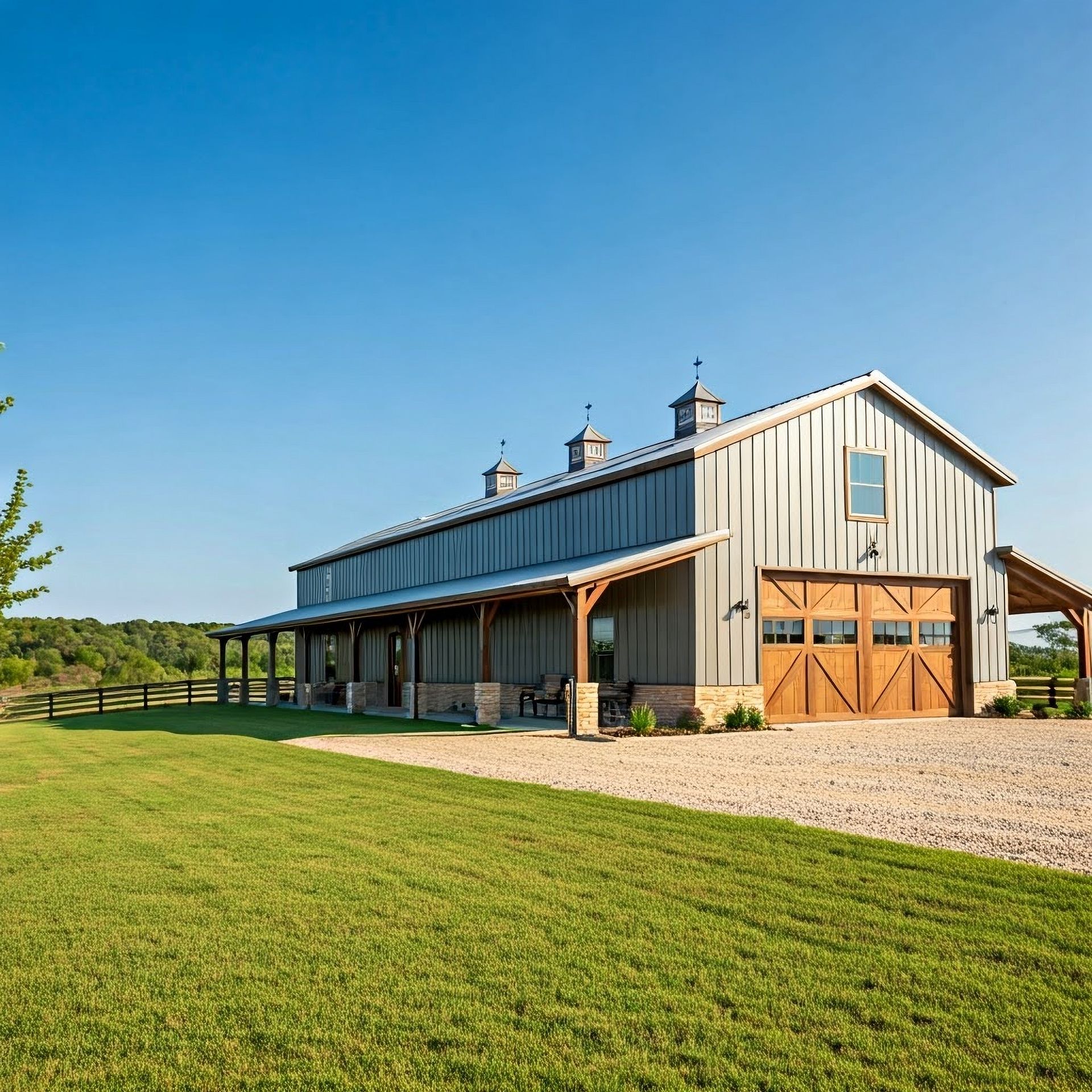 Get a barndominium in Lincolnton, NC by Small Town Builders